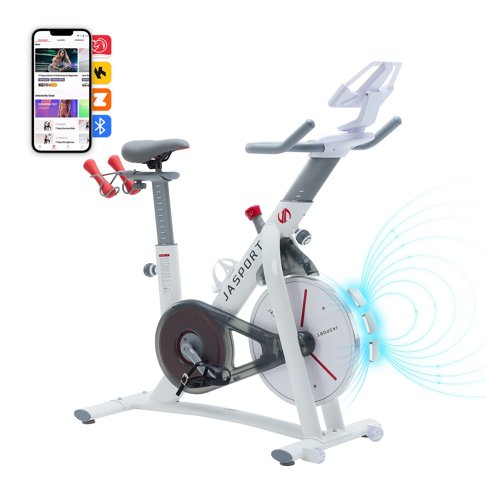 JASPORT Speedbike S3 Heimtrainer Fahhrad für
