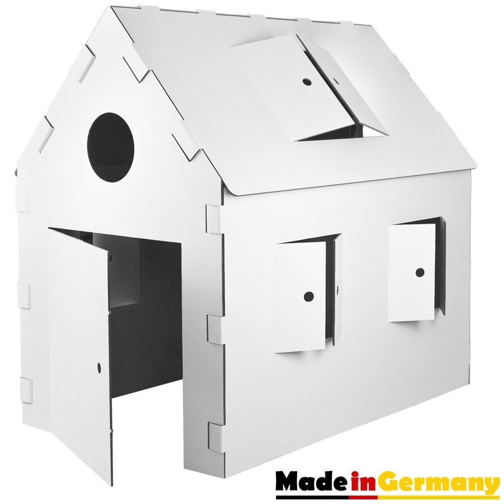 Kingpower Spielhaus XL Kinder Spielhaus Pappe