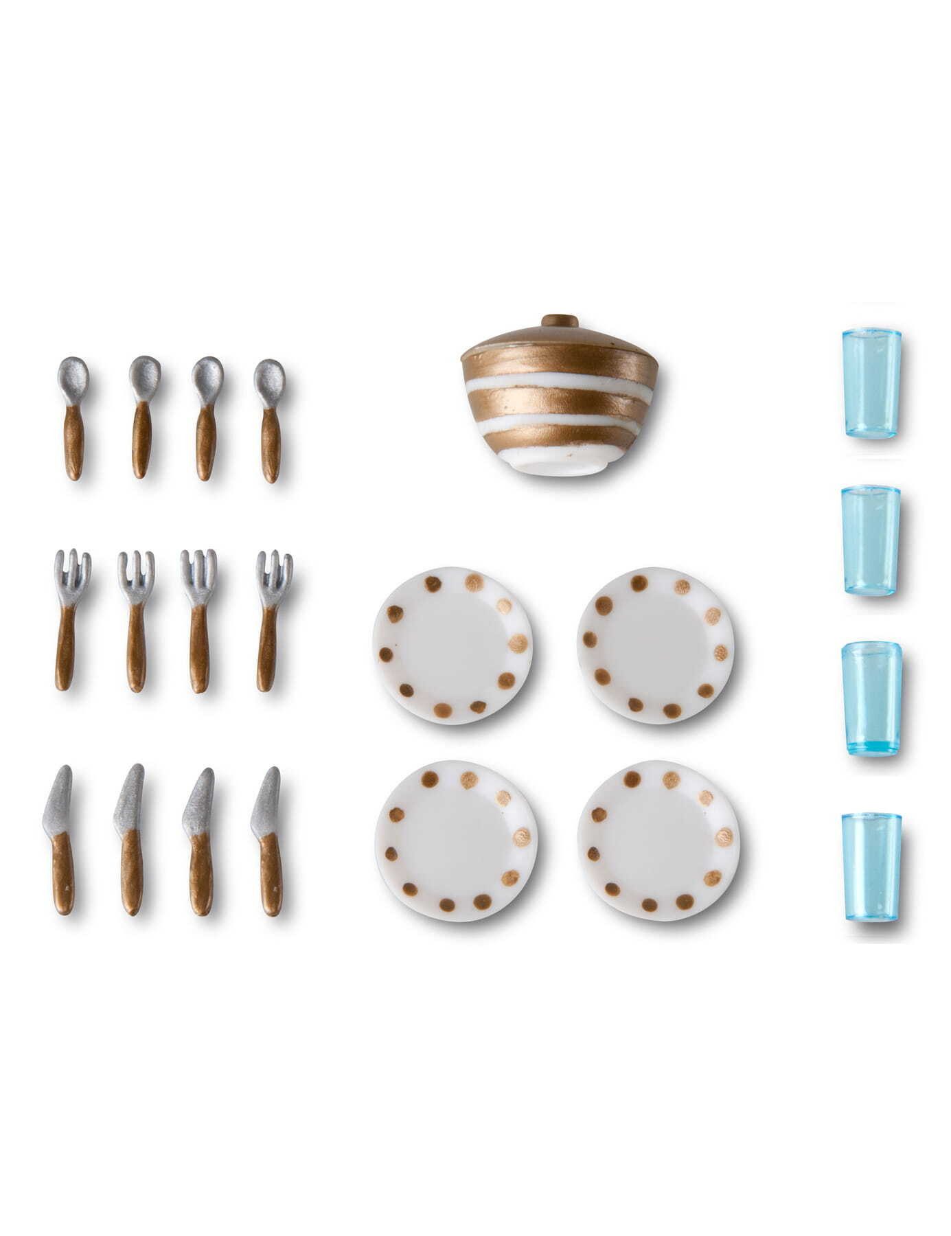 Lundby Puppenhausmöbel Puppenhauszubehör Tafelservice (25 Teile,