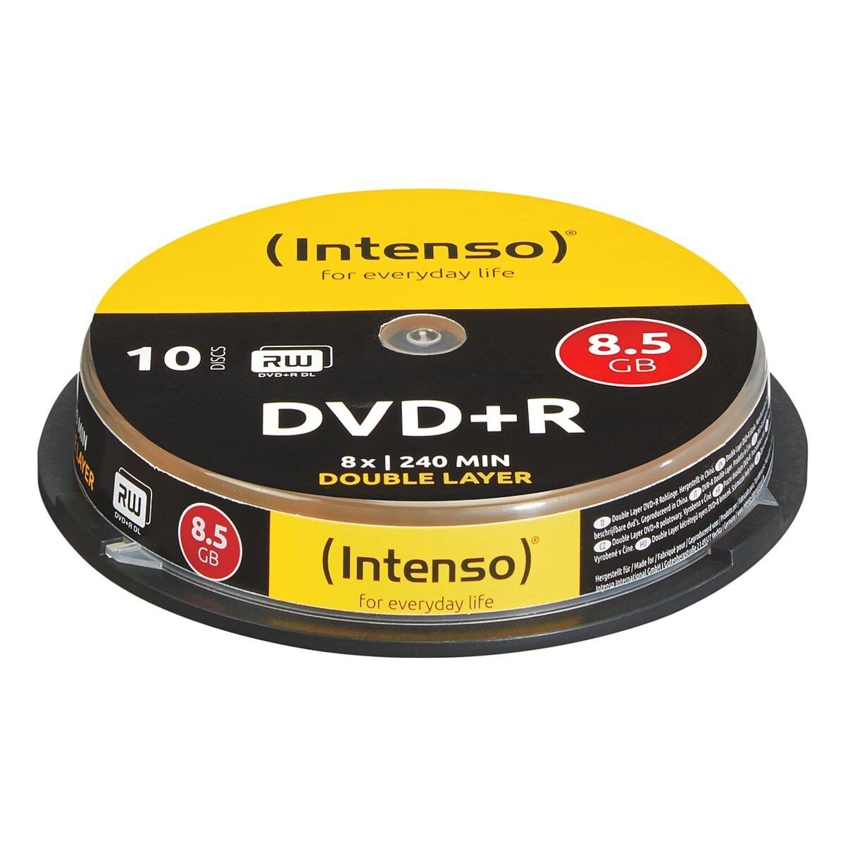 Intenso DVD-Rohling DVD+R DL, 8,5 GB,
