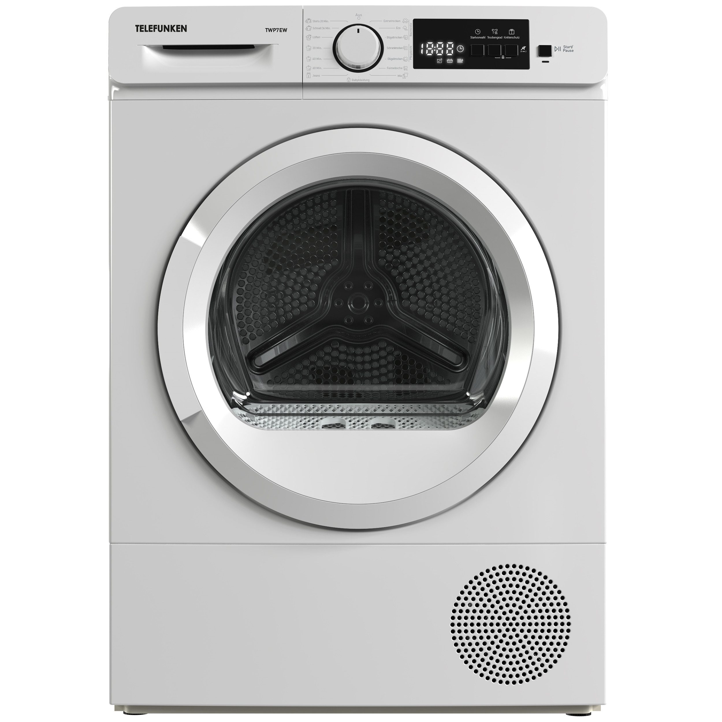 Telefunken Wärmepumpentrockner TWP7EW, 7kg Trockner mit