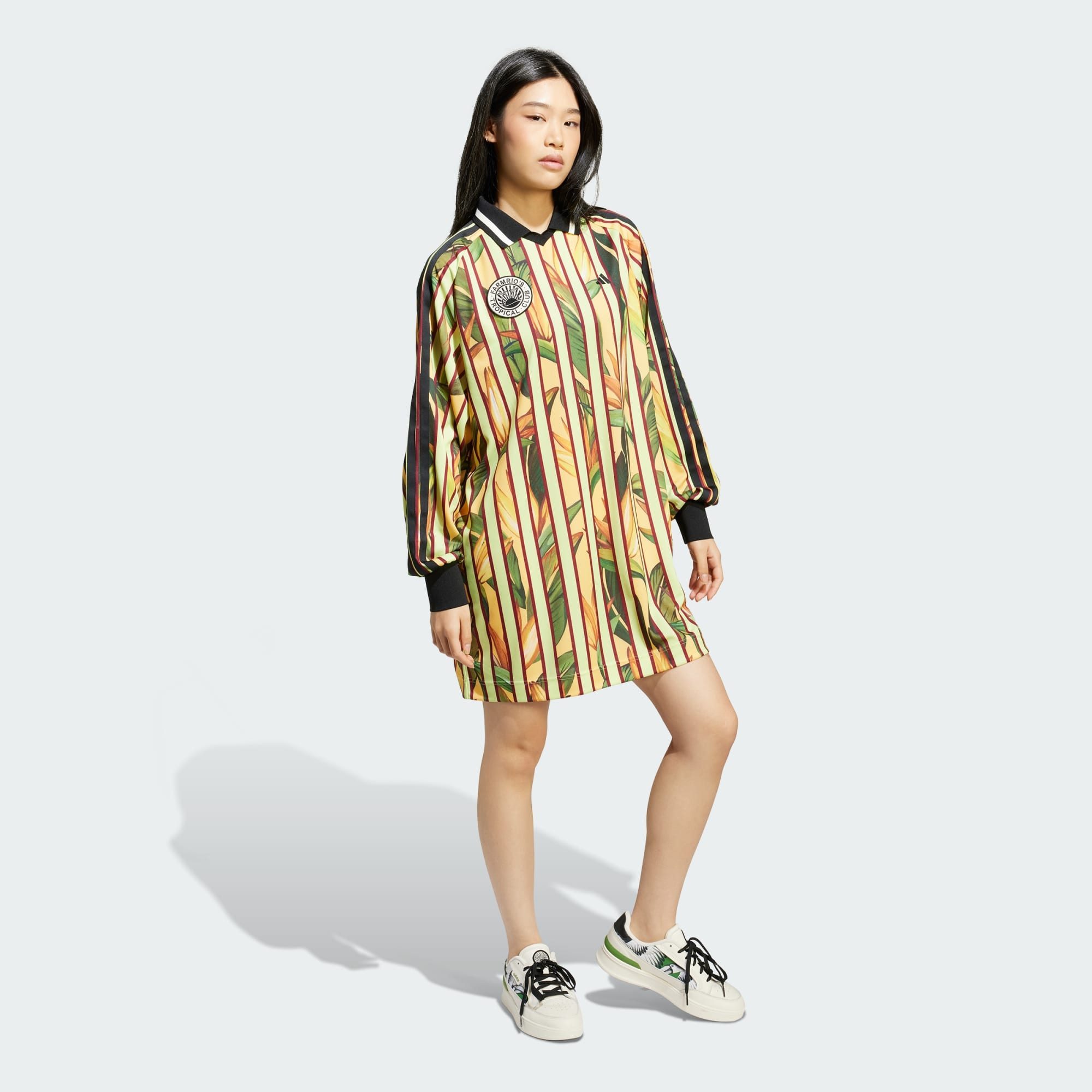 adidas Sportswear Midikleid ADIDAS X FARM