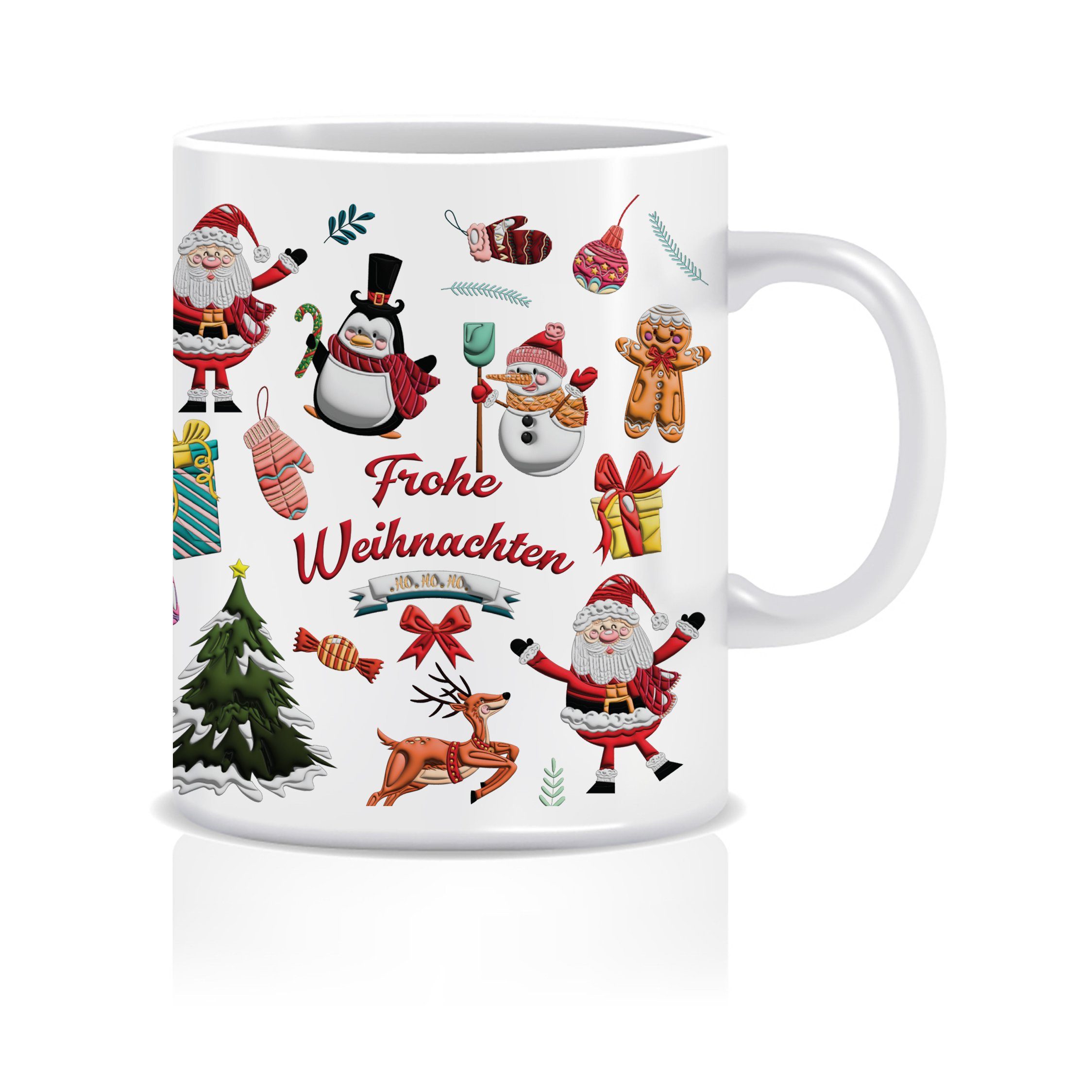 Giftandprint Tasse Weihnachten Geschenke Deko Weihnachtsgeschirr