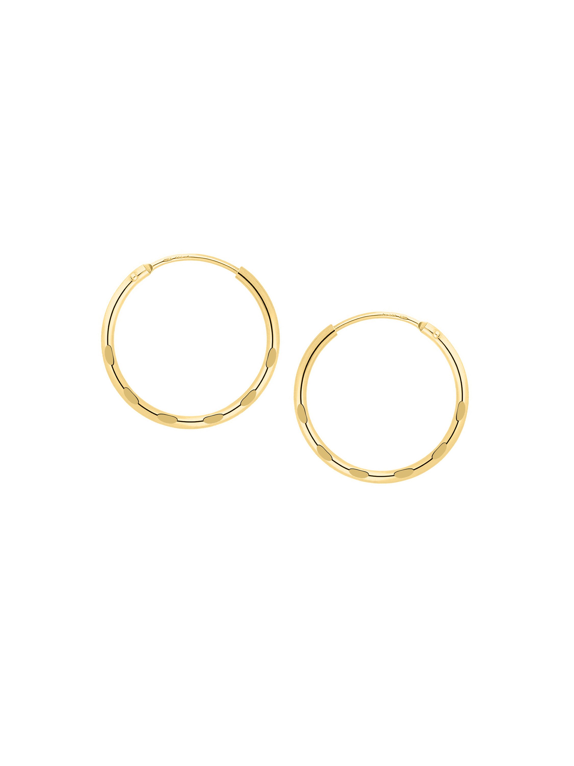 My Gold Paar Creolen Damen &
