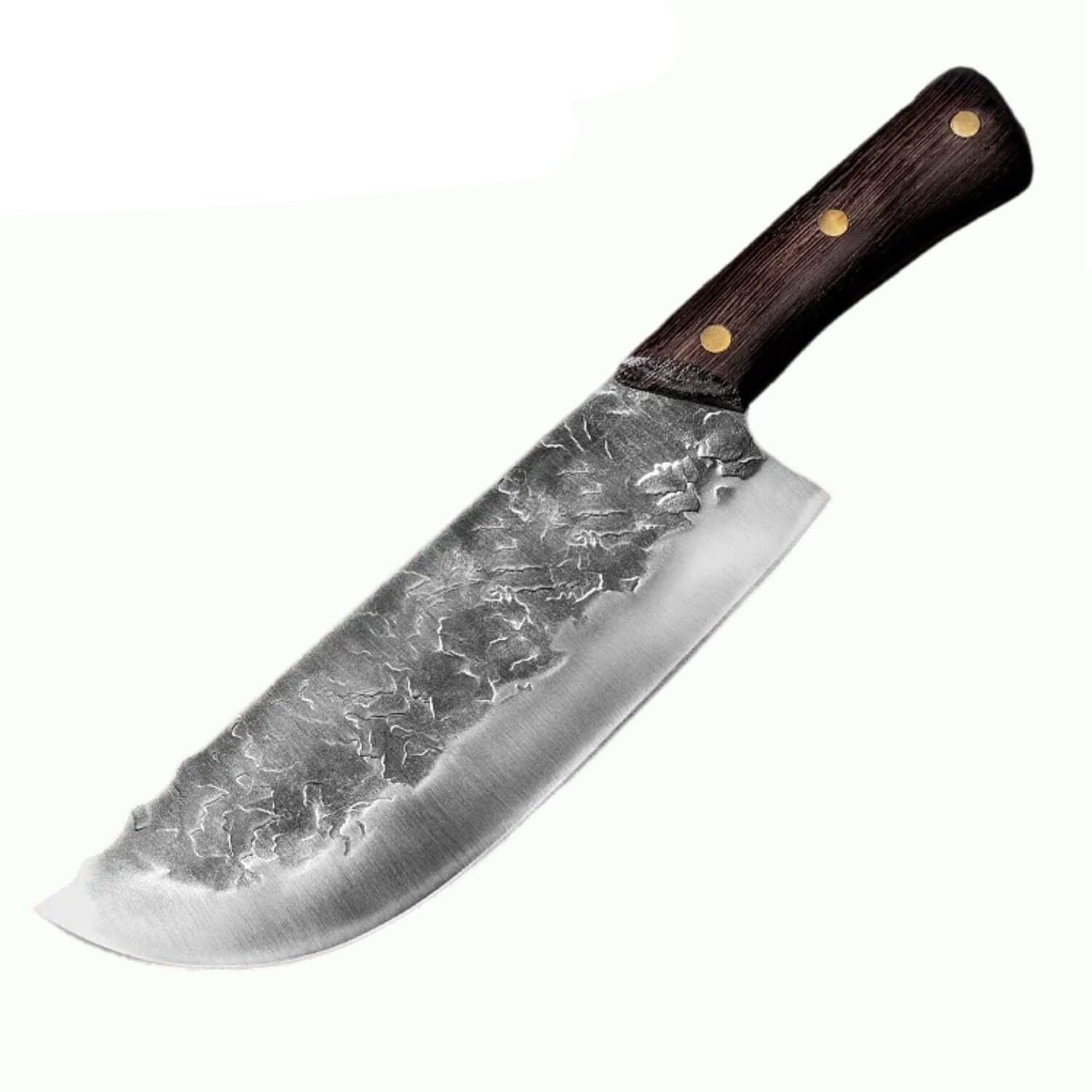 Küchenkompane Damastmesser Rustikales Kochmesser aus Edelstahl