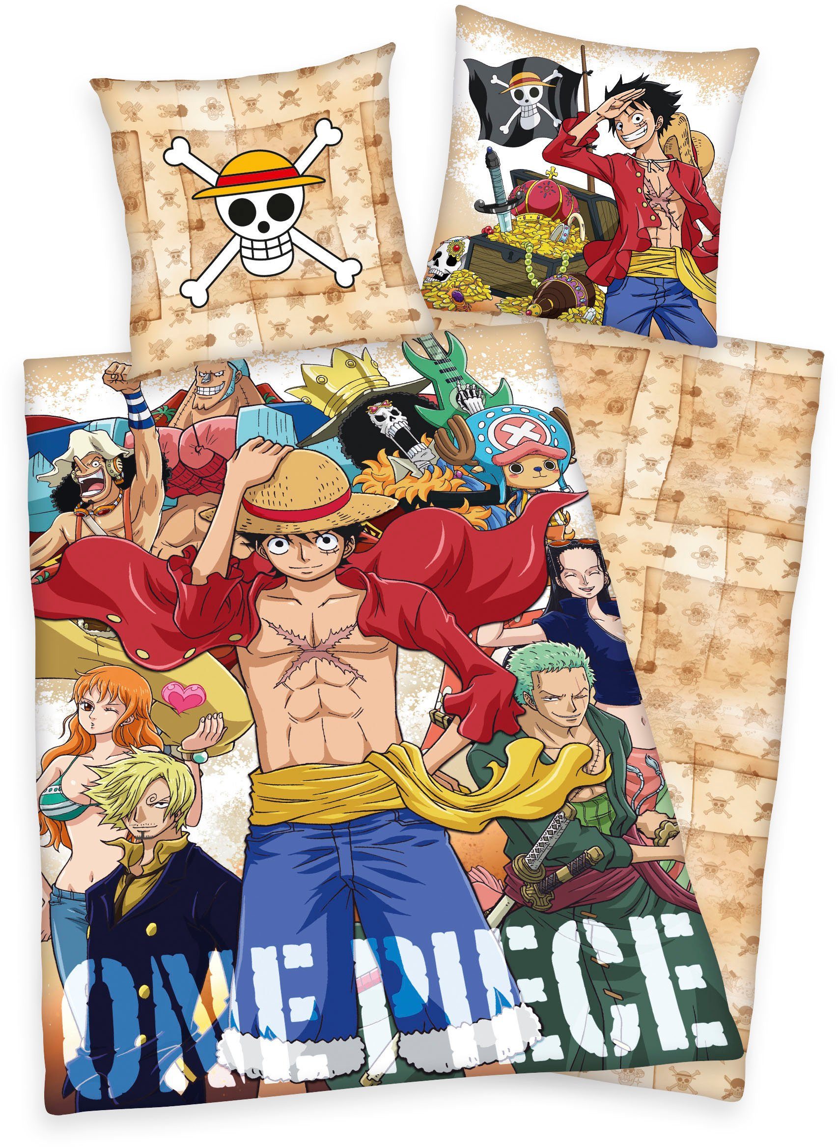 Wendebettwäsche One Piece, Renforcé, mit tollem
