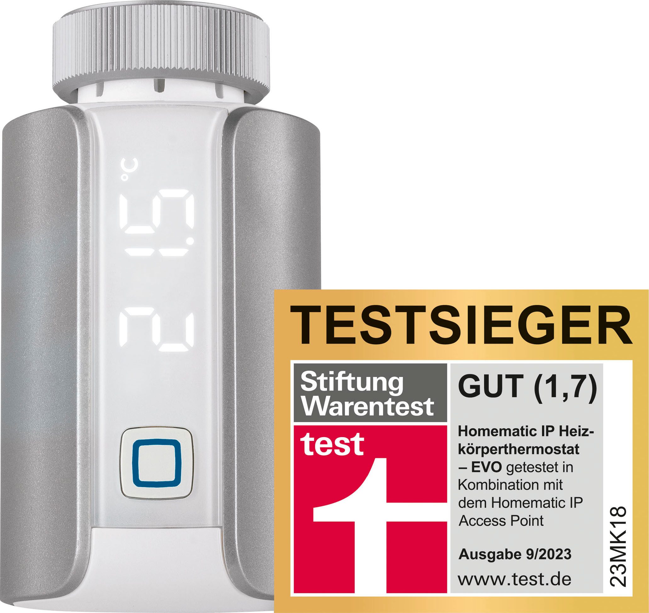 Homematic IP Heizkörperthermostat Evo, M30 x