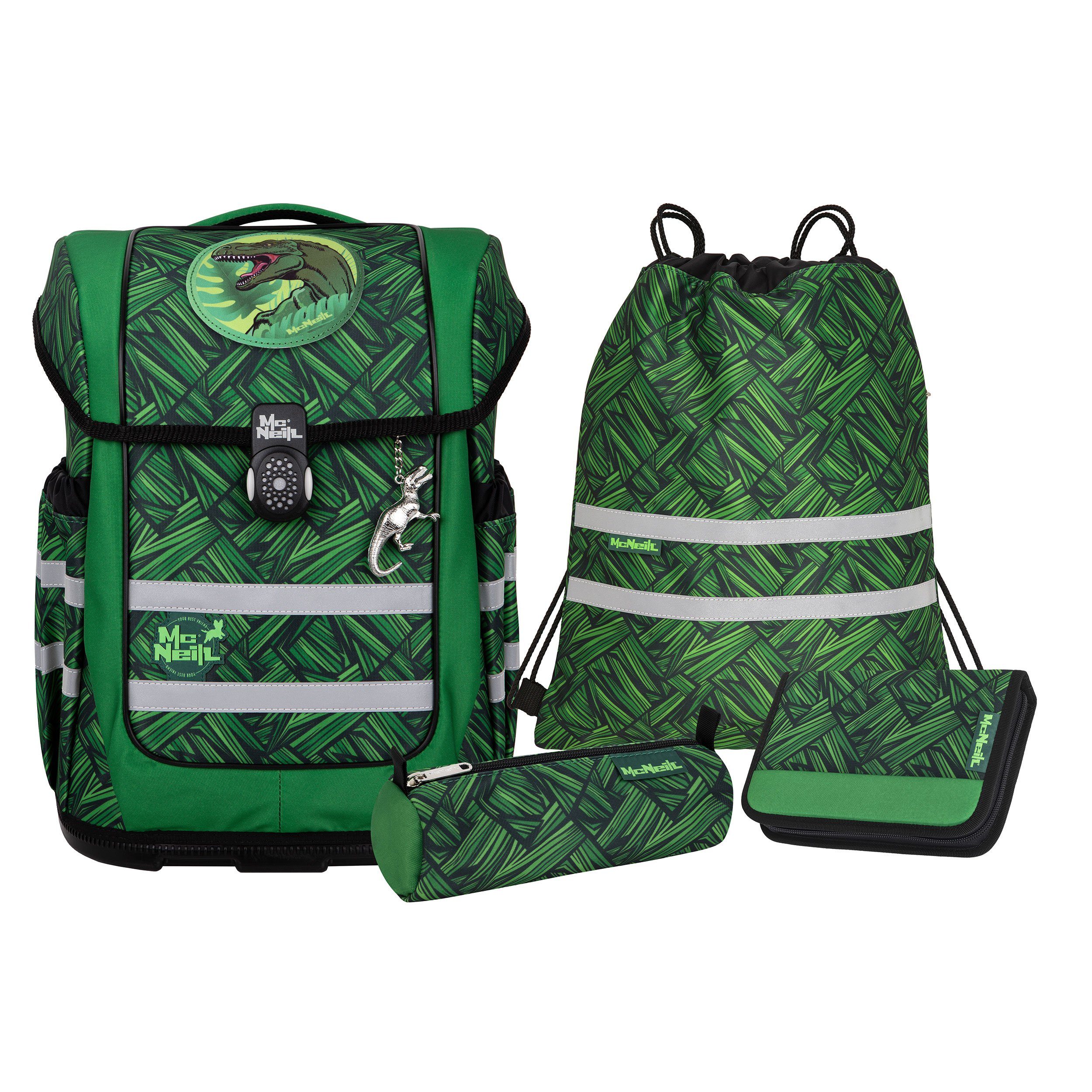 McNeill Schulranzen Schulranzen-Set ERGO COMPACTO, WOW