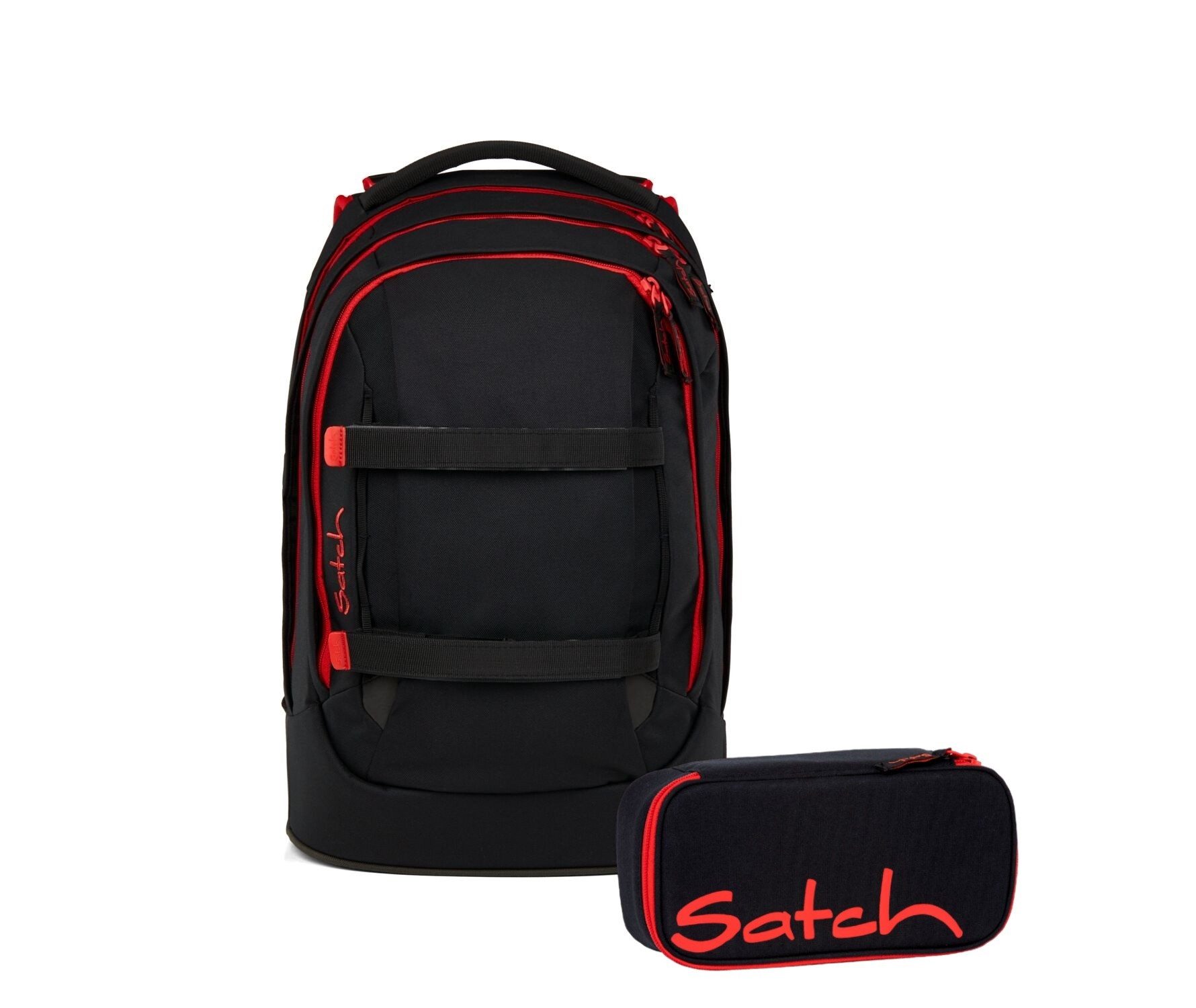 Satch Schulranzen Schulrucksack-Set PACK Fire Phantom