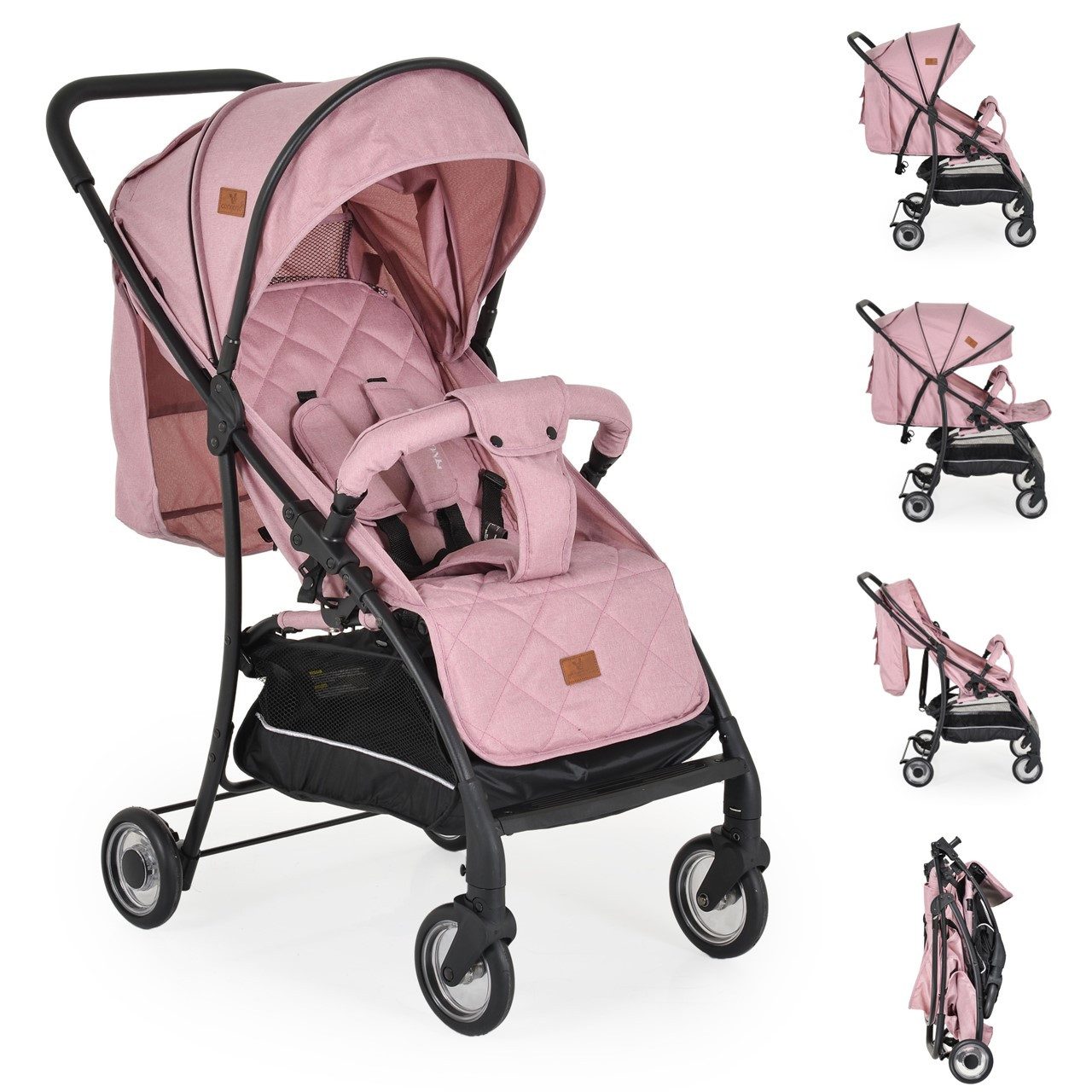 Cangaroo Kinder-Buggy Kinderwagen London, Buggy, Aluminiumrahmen,