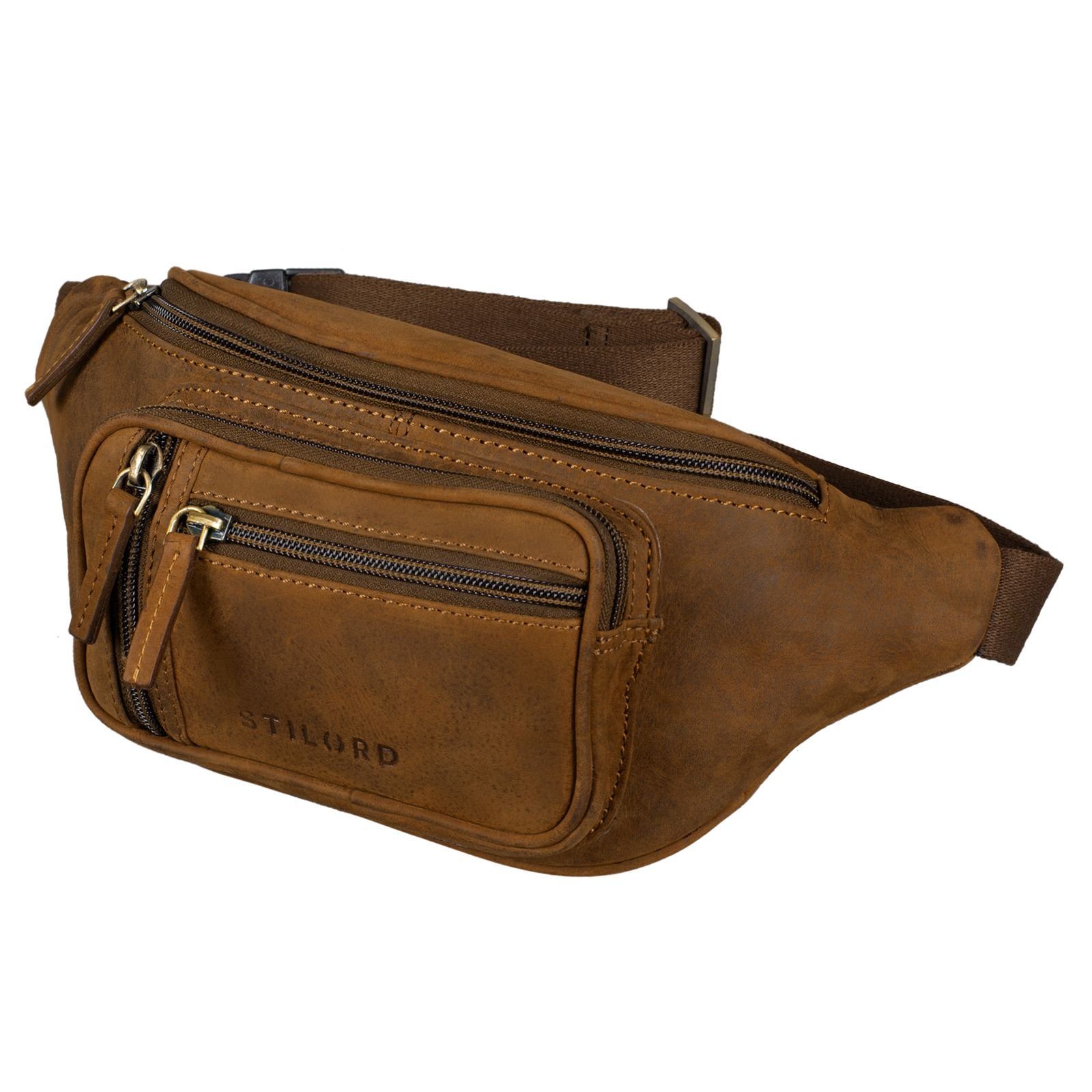 STILORD Bauchtasche 'Greg' Bauchtasche Leder