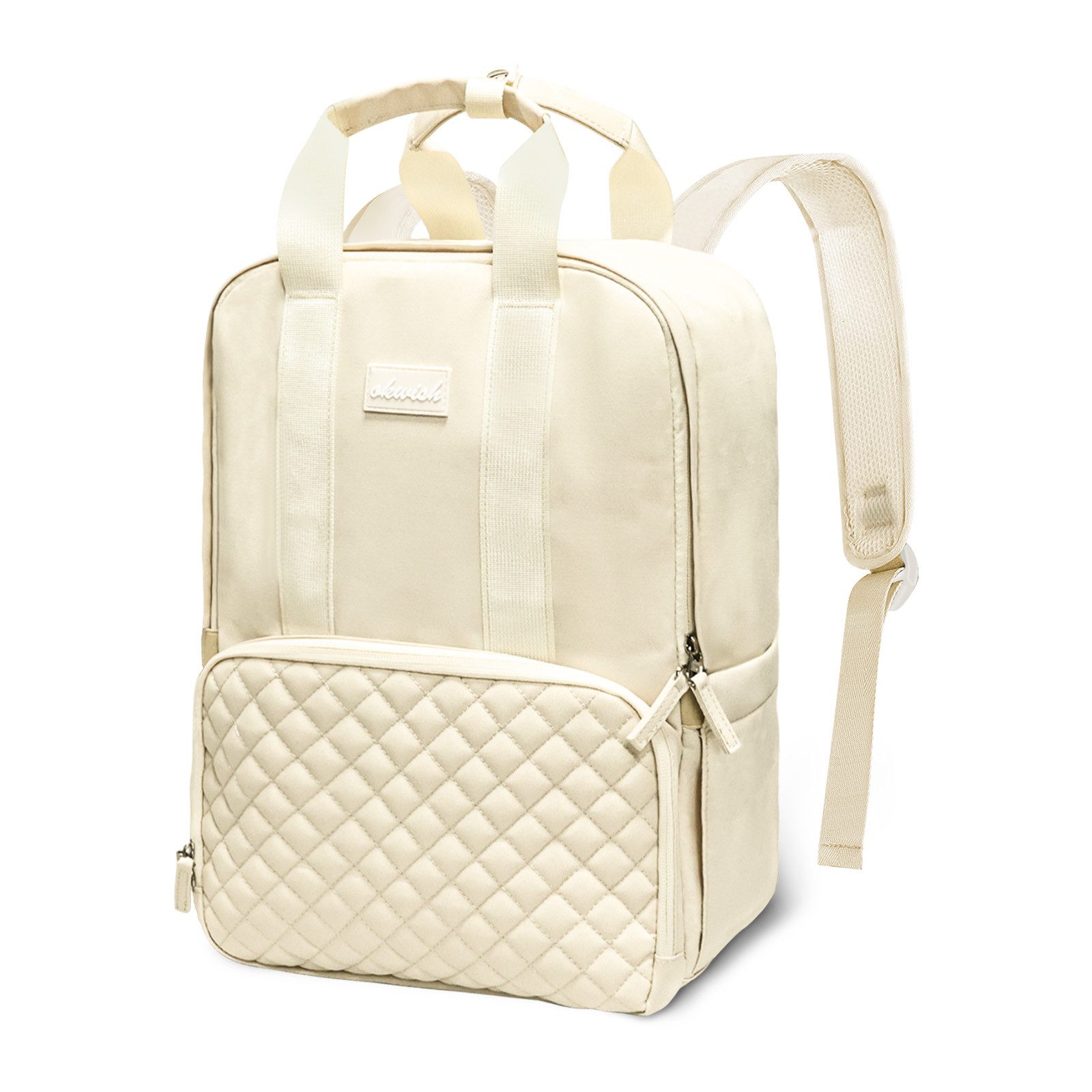 OKWISH Laptoprucksack Rucksäcke Schulrucksack (Großzügiger Oxford-Stoff