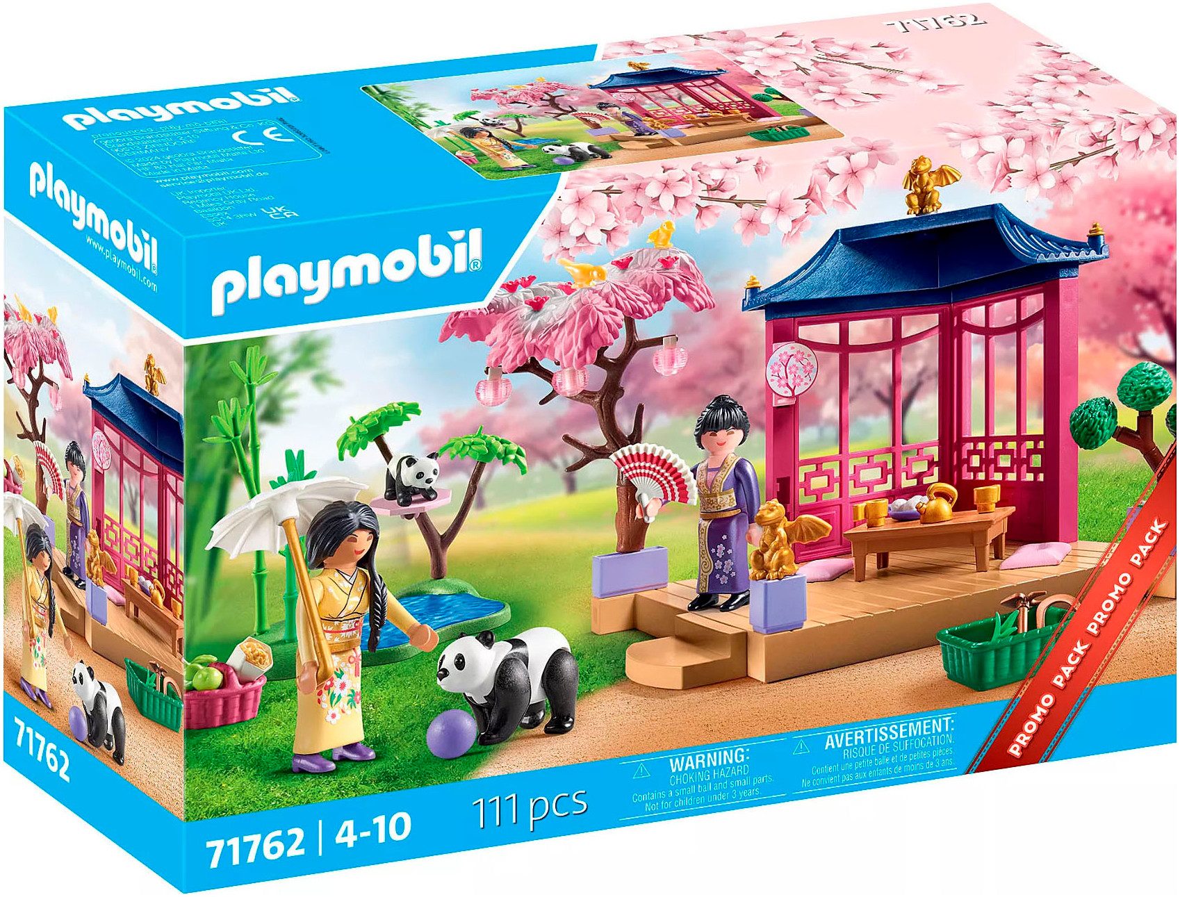 Playmobil® Asiatischer Garten mit Pandafütterung (71762),