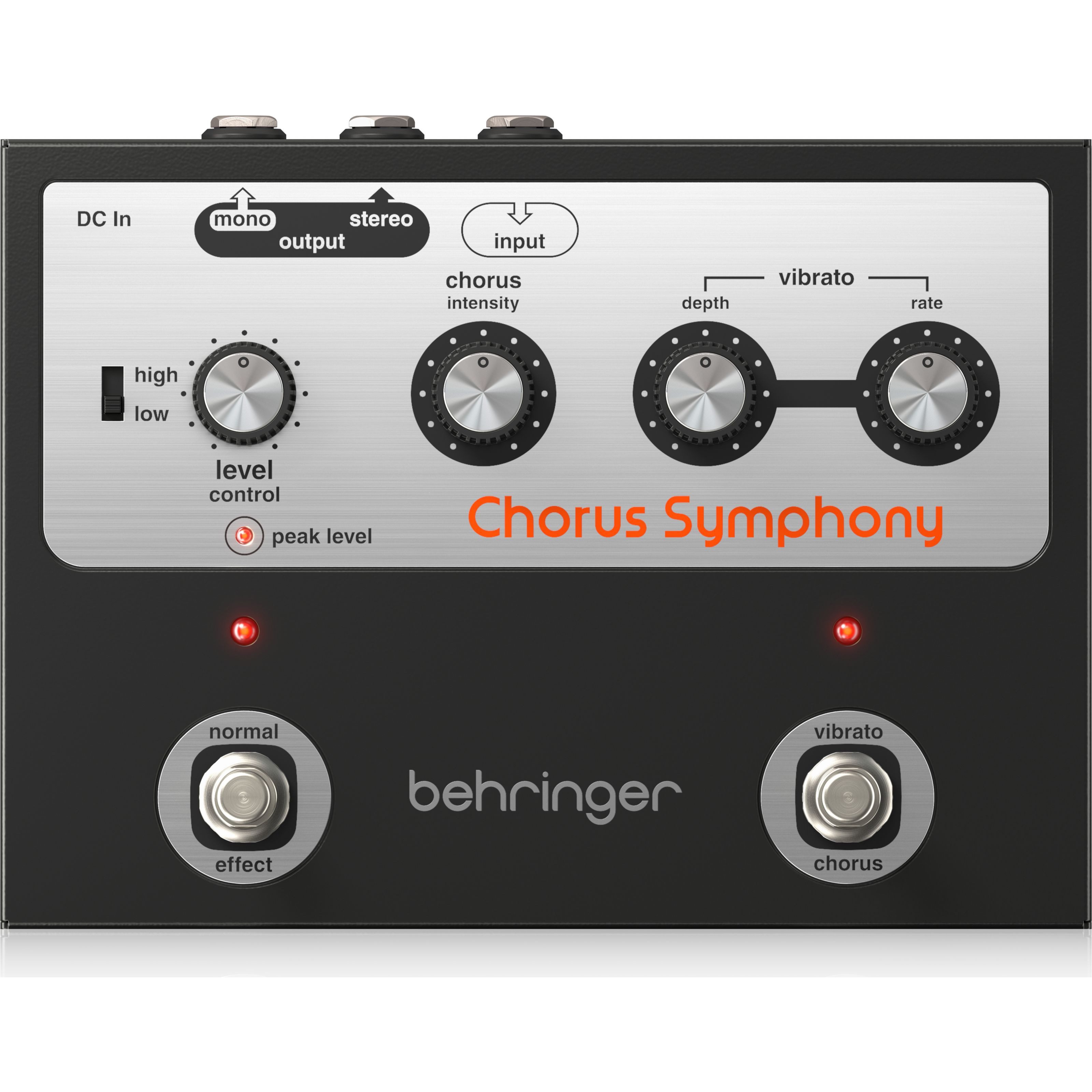 Behringer Musikinstrumentenpedal, (Effekte, Modulationseffekte), Chorus Symphony