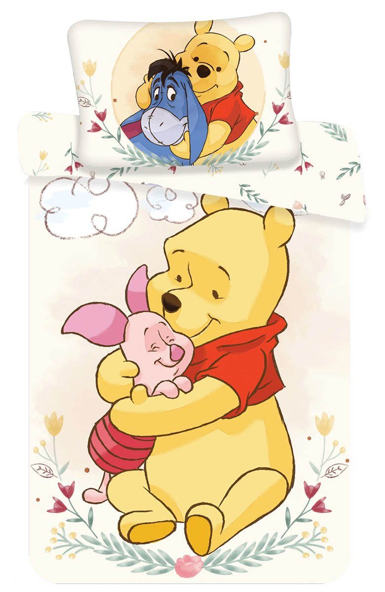 Disney Kinderbettwäsche Disney Winnie Puuh Babybettwäsche