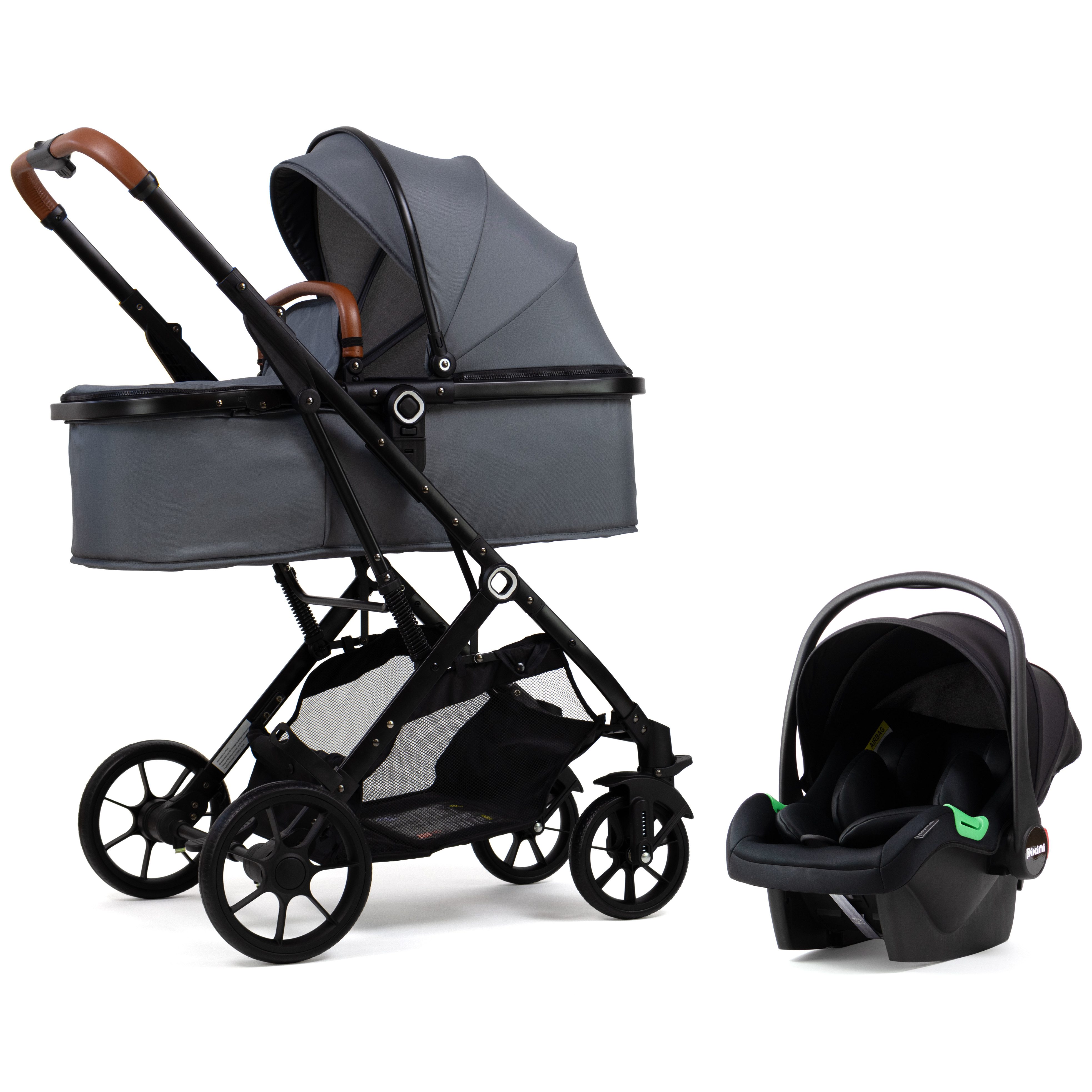Pixini Kombi-Kinderwagen Pixini Lania Kinderwagen 3in1