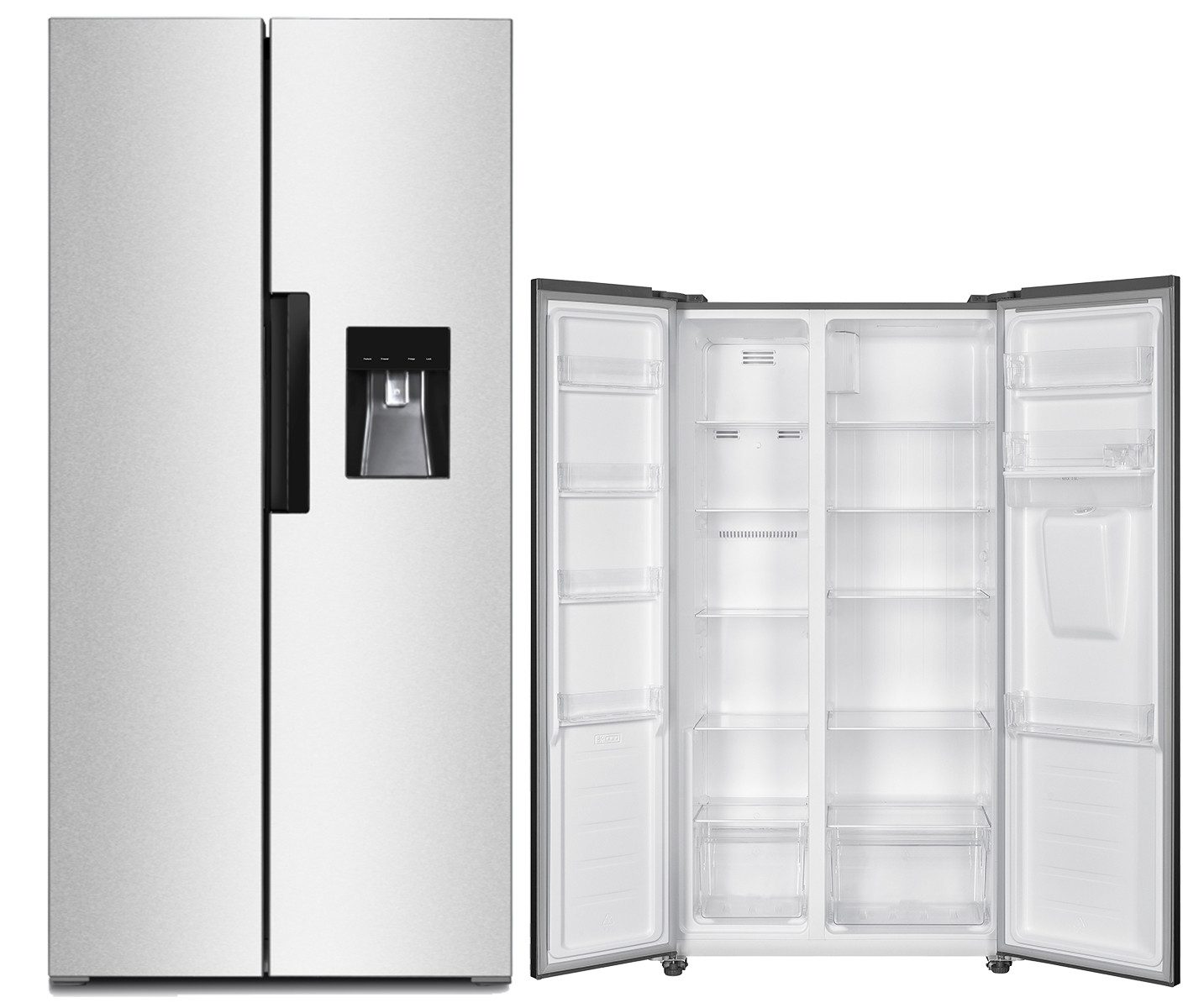 PKM Side-by-Side SBS450NFDWDEIX, 177.00 cm hoch,