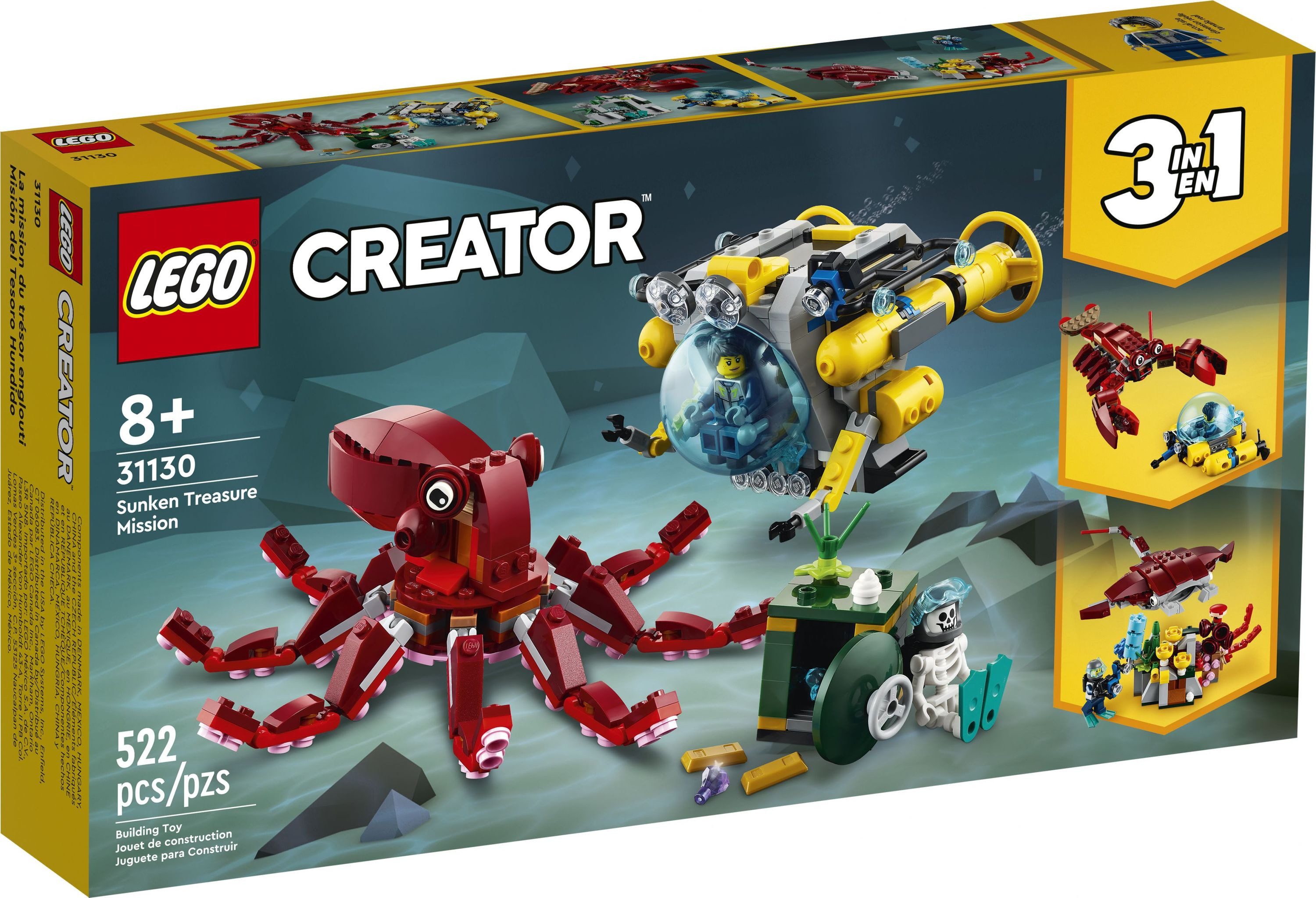 LEGO® LEGO® Creator Schatzsuche am Meeresgrund