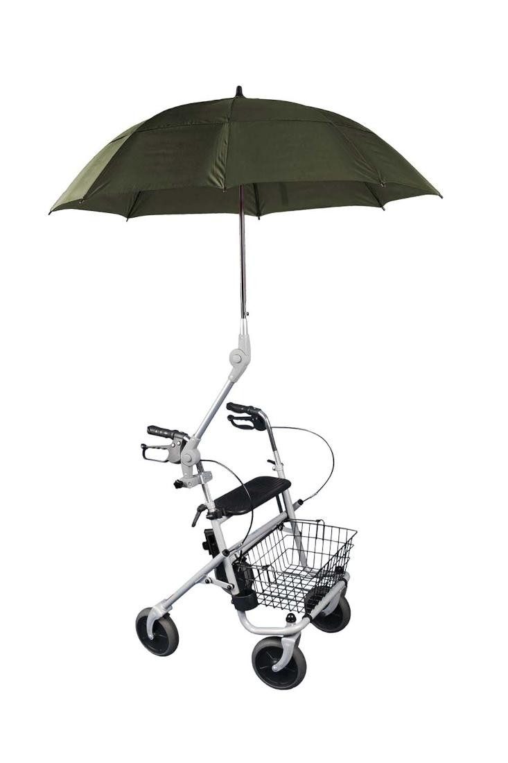 FabaCare Rollator Regenschirm mit Halterung für