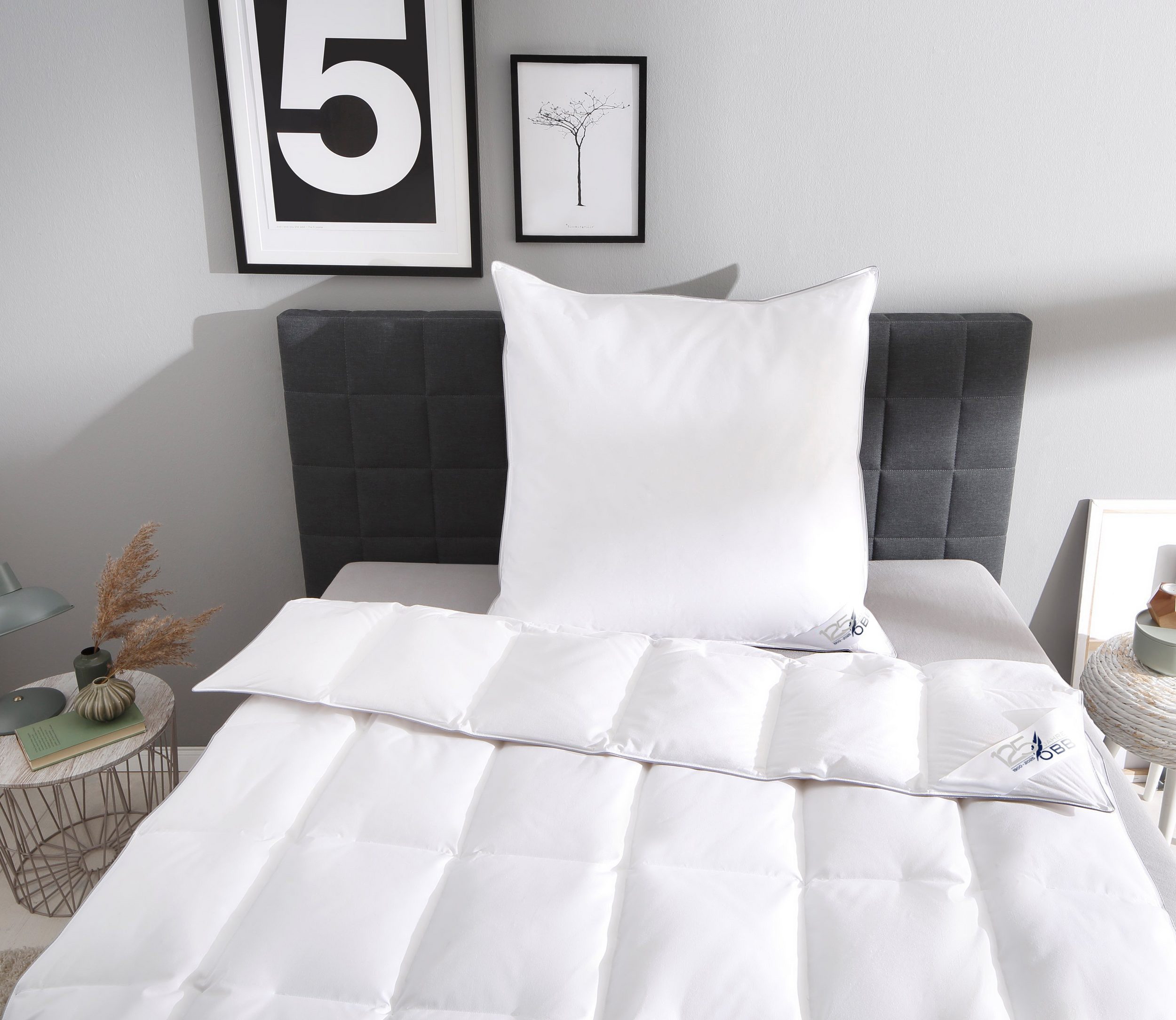 OBB Daunenbettdecke + Kopfkissen Edition 125