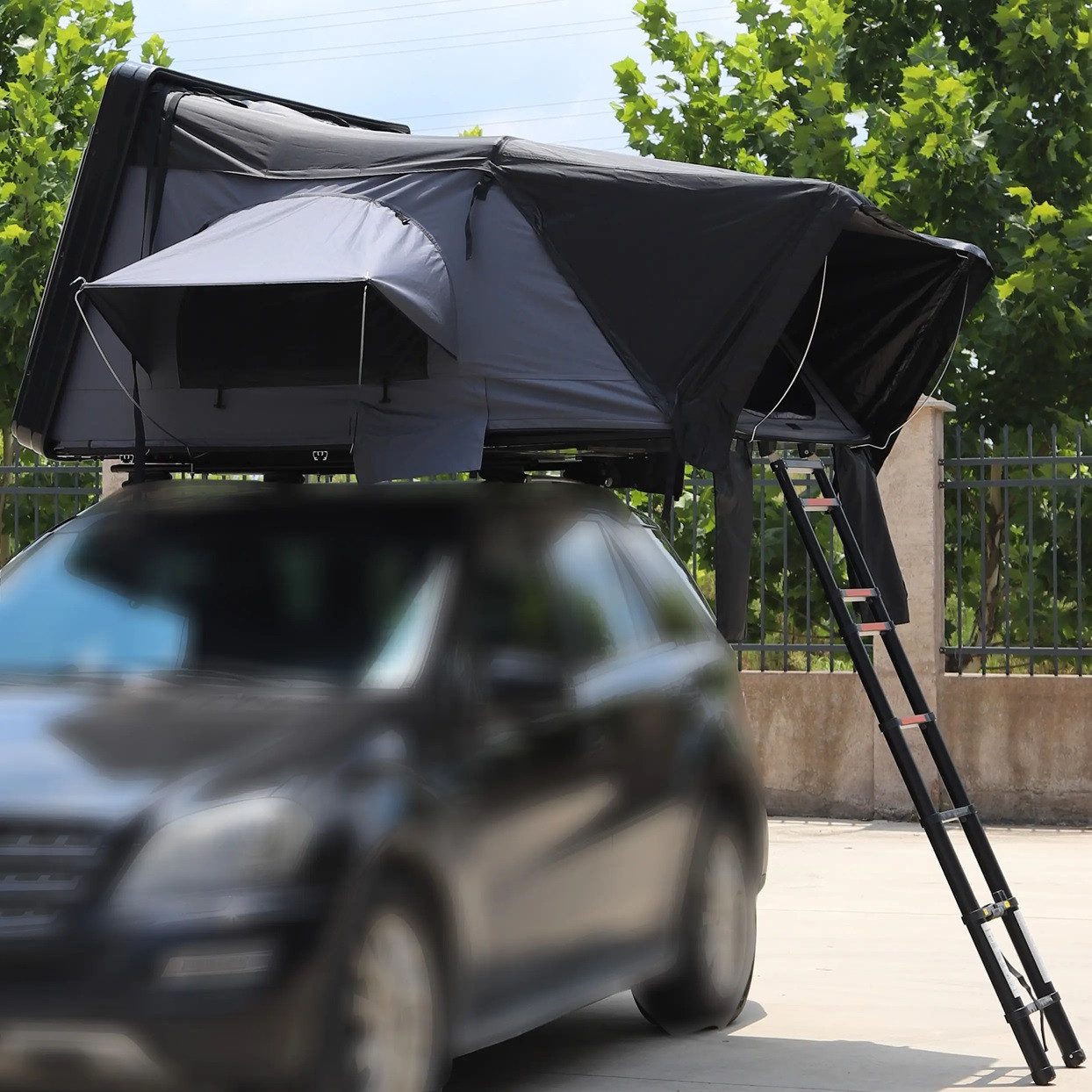 TZIpower Dachzelt Dachzelt Autodachzelt Aluminium Case