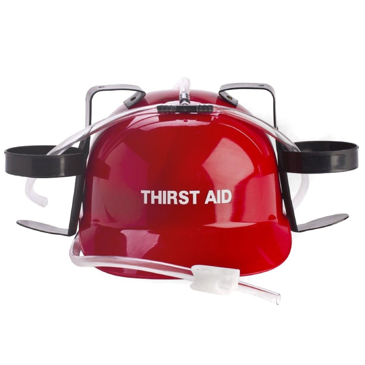 Goods+Gadgets Getränkespender Trinkhelm Bier-Helm, Saufhelm Bierhalter