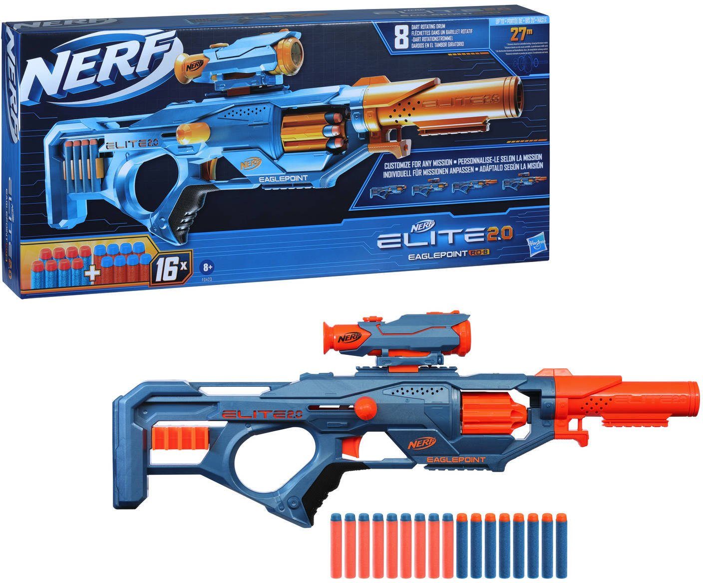 Hasbro Blaster Nerf Elite 2.0 Eaglepoint