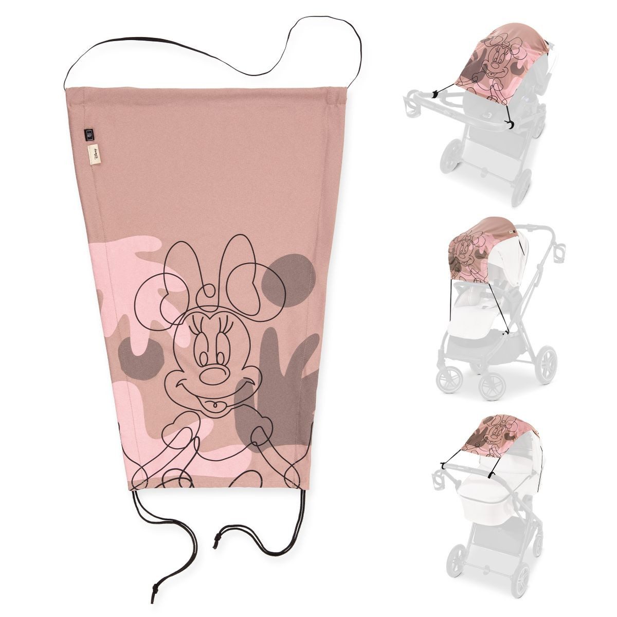 Hauck Kinderwagen-Sonnenschutzhülle Disney - Minnie Mouse