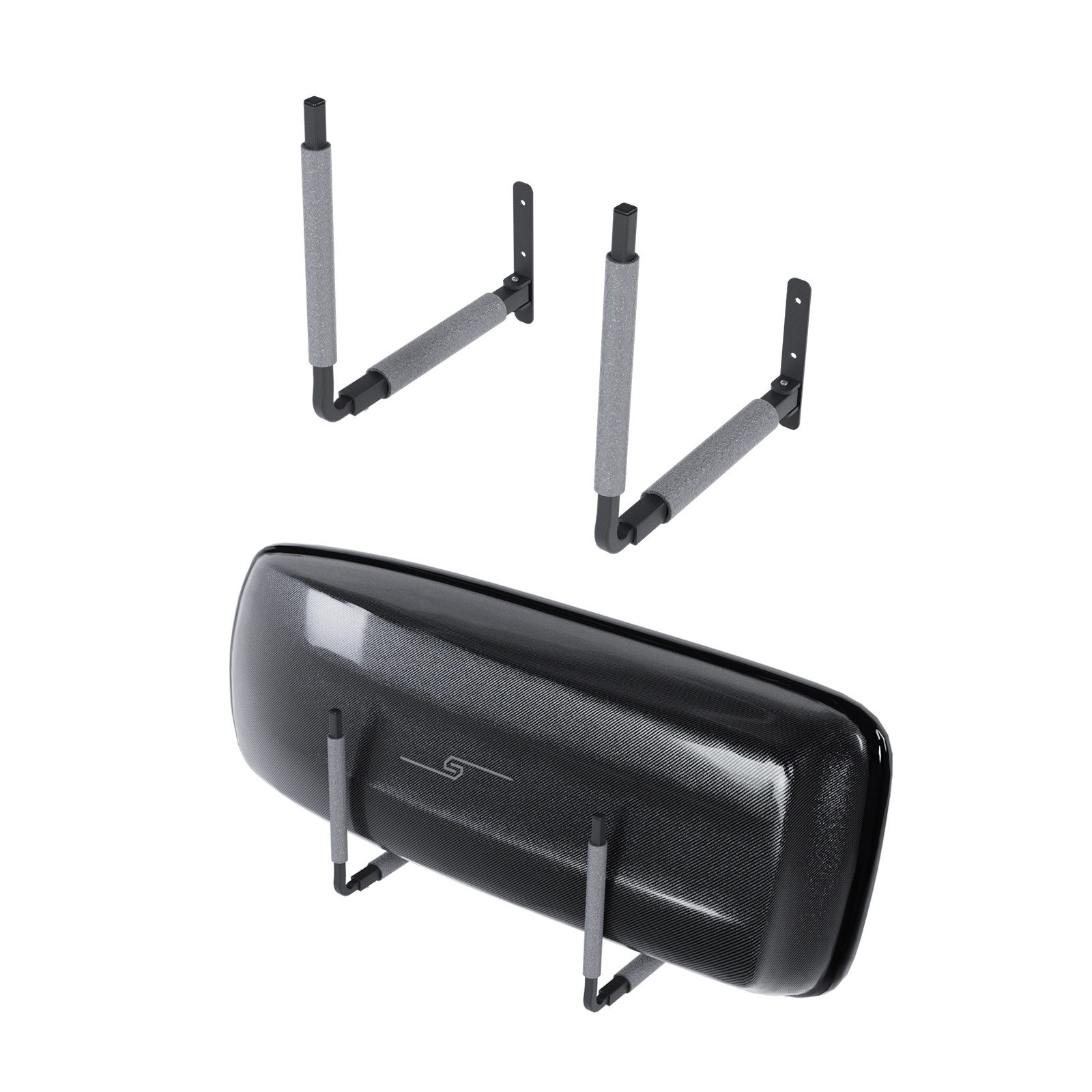 QLS Dachbox-Halterung BOX1, (Set, 2 Wandhalterungen,