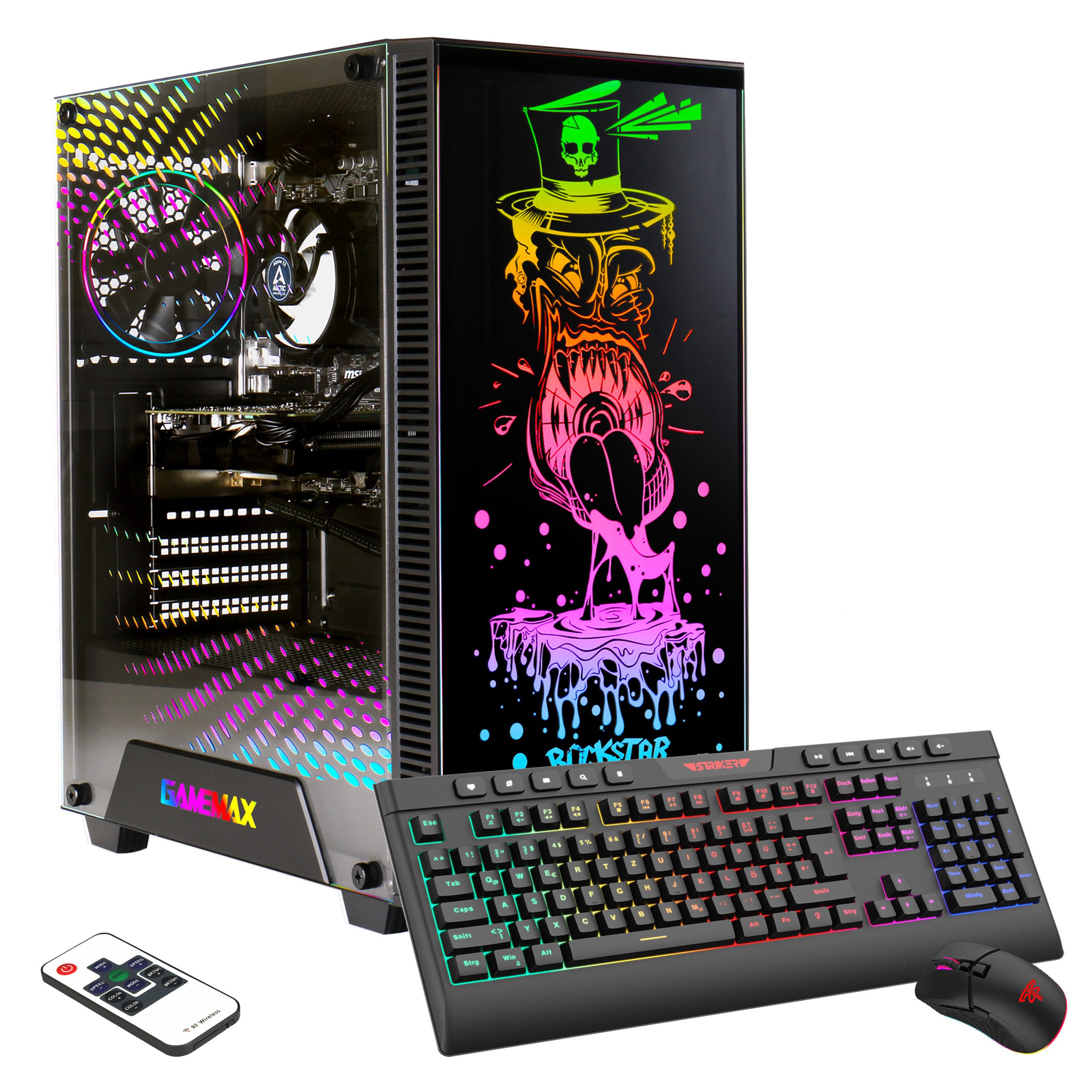 GAMEMAX Multimedia-PC Rockstar 7459 PC (AMD