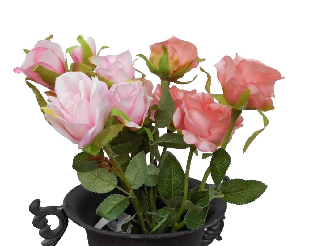 Kunstblume Zauberhafte Rosenstiele Blumenstrauß Kunstblumen 2