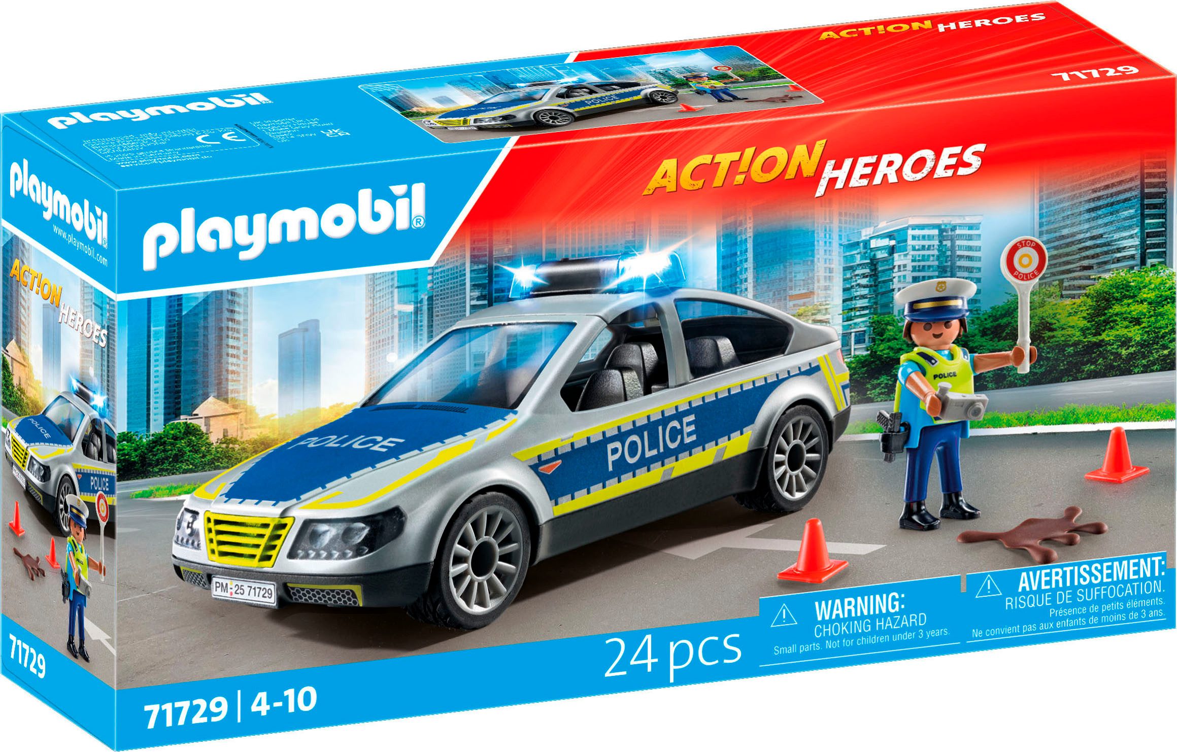 Playmobil® Polizei Streifenwagen (71729), Playmobil Action