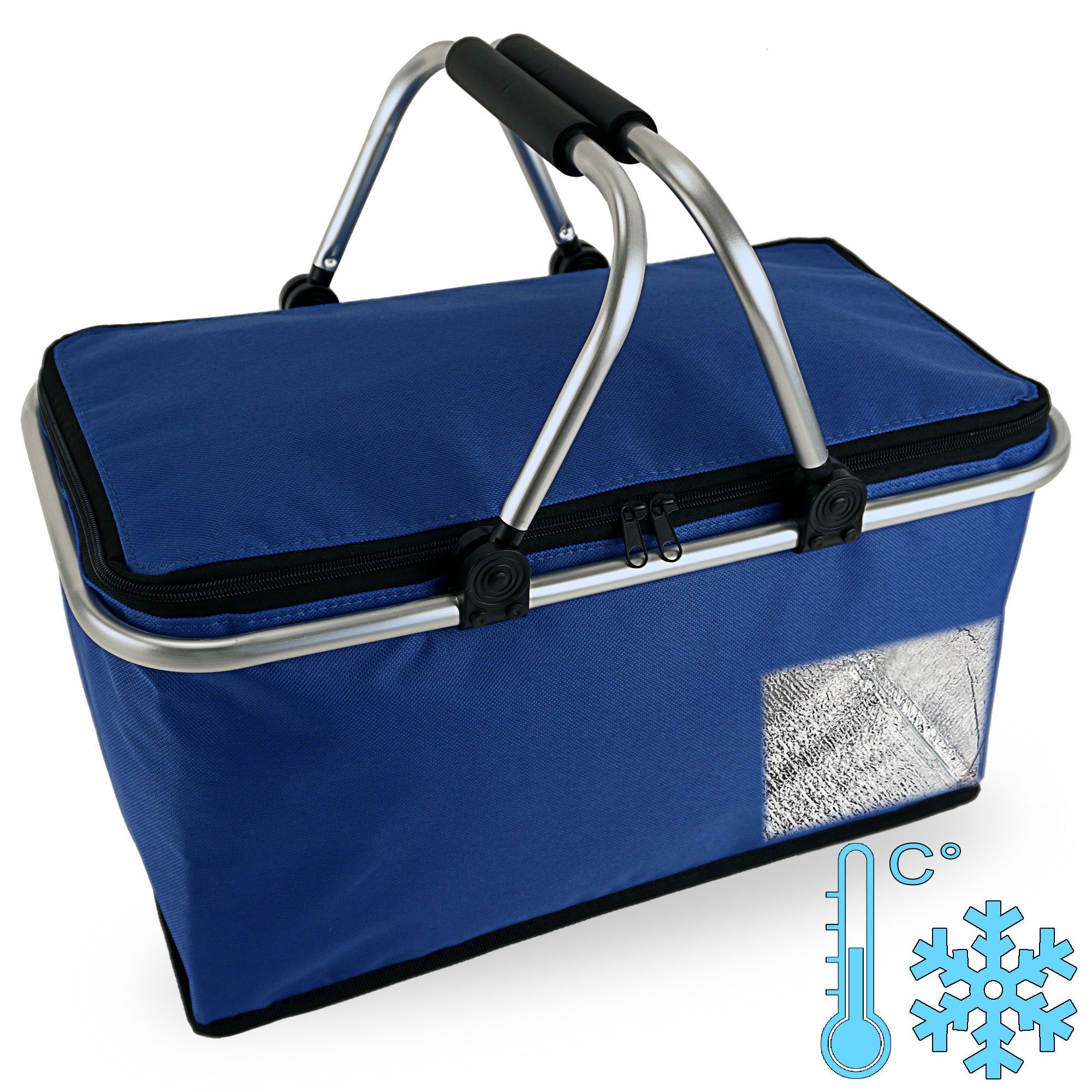 CEPEWA Einkaufskorb Einkaufskorb FrozenBAG mit Kühlfunktion