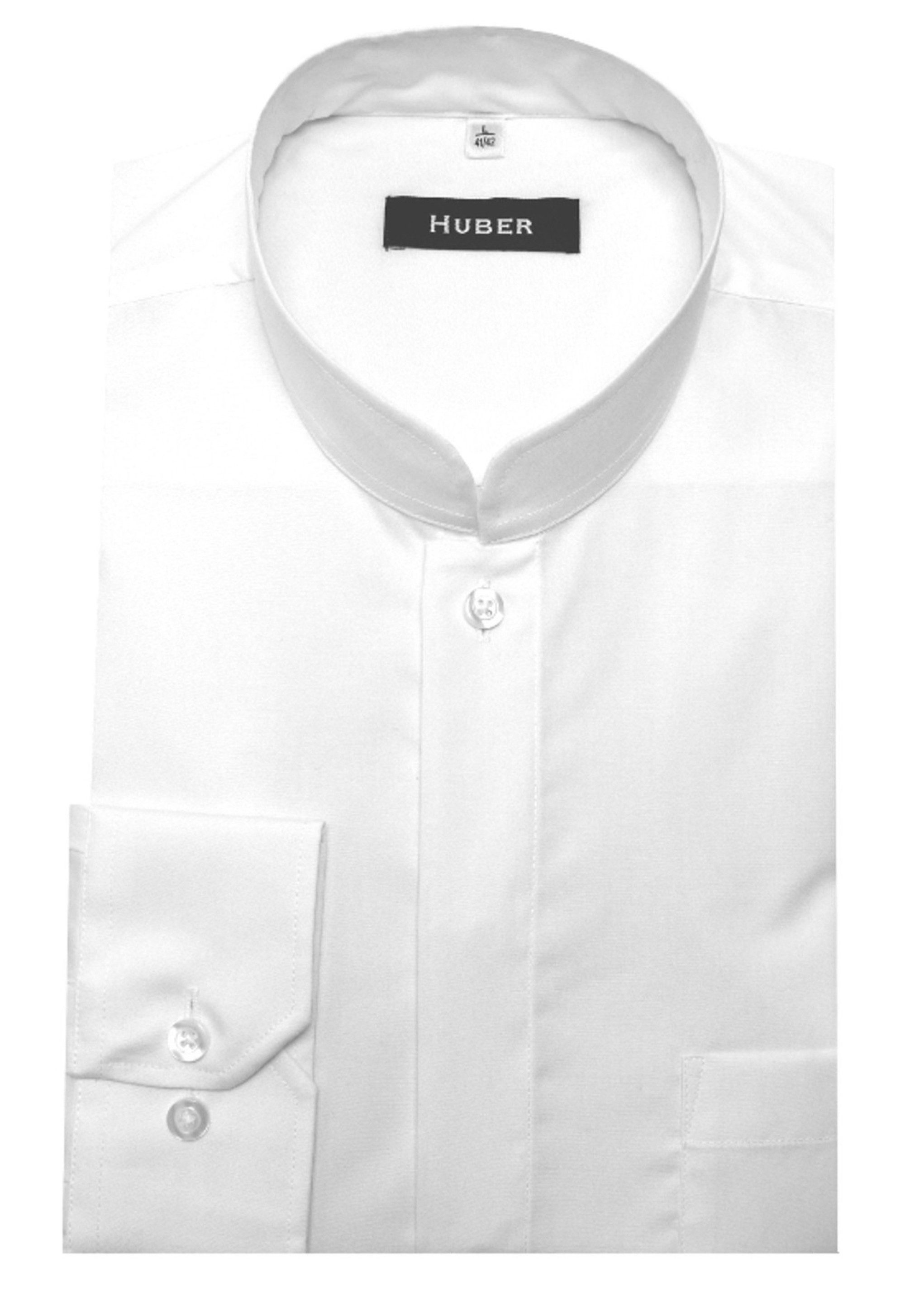 Huber Hemden Langarmhemd HU-0071 Asia Mandarin