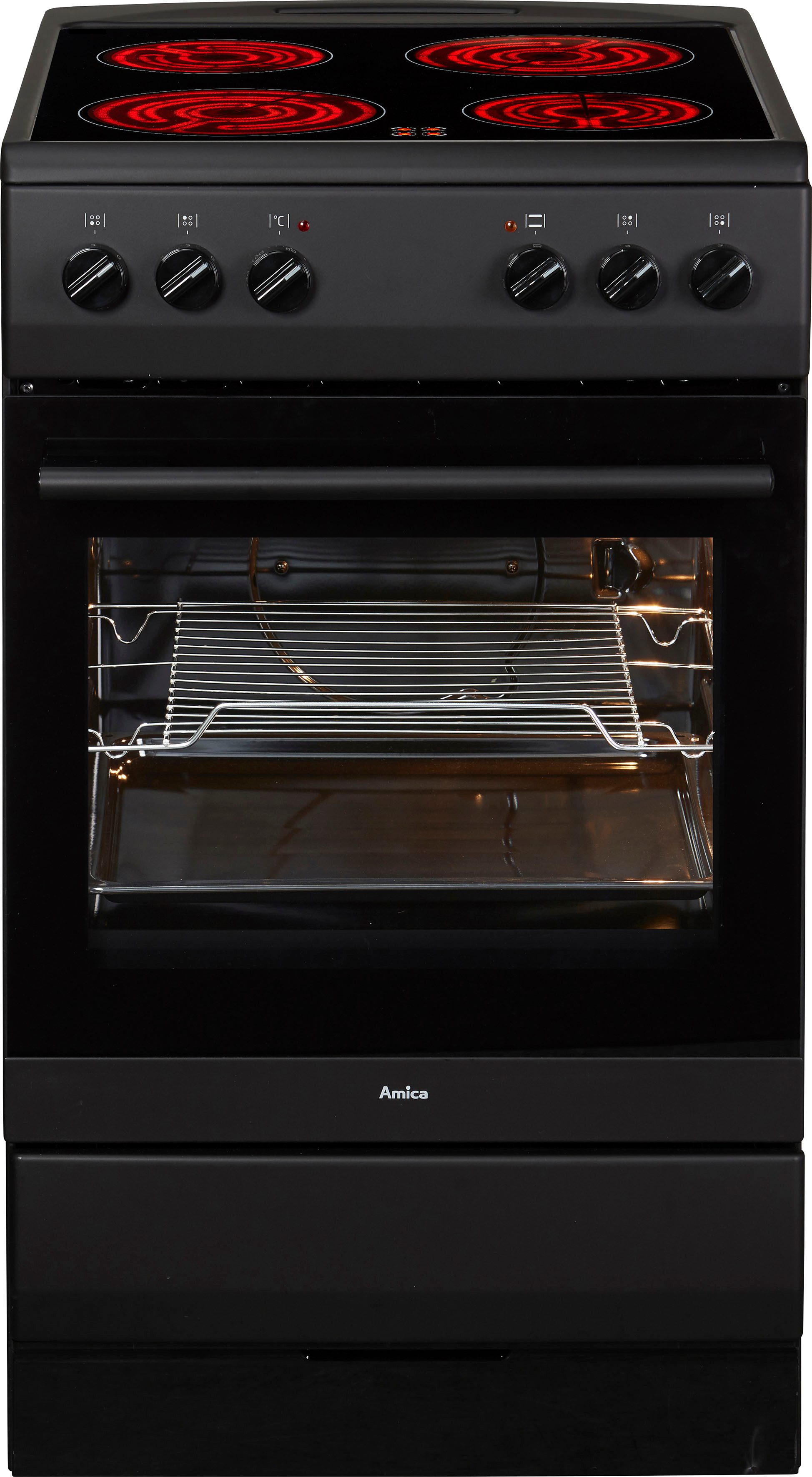 Amica Elektro-Standherd SHC 11509 SM, Steam