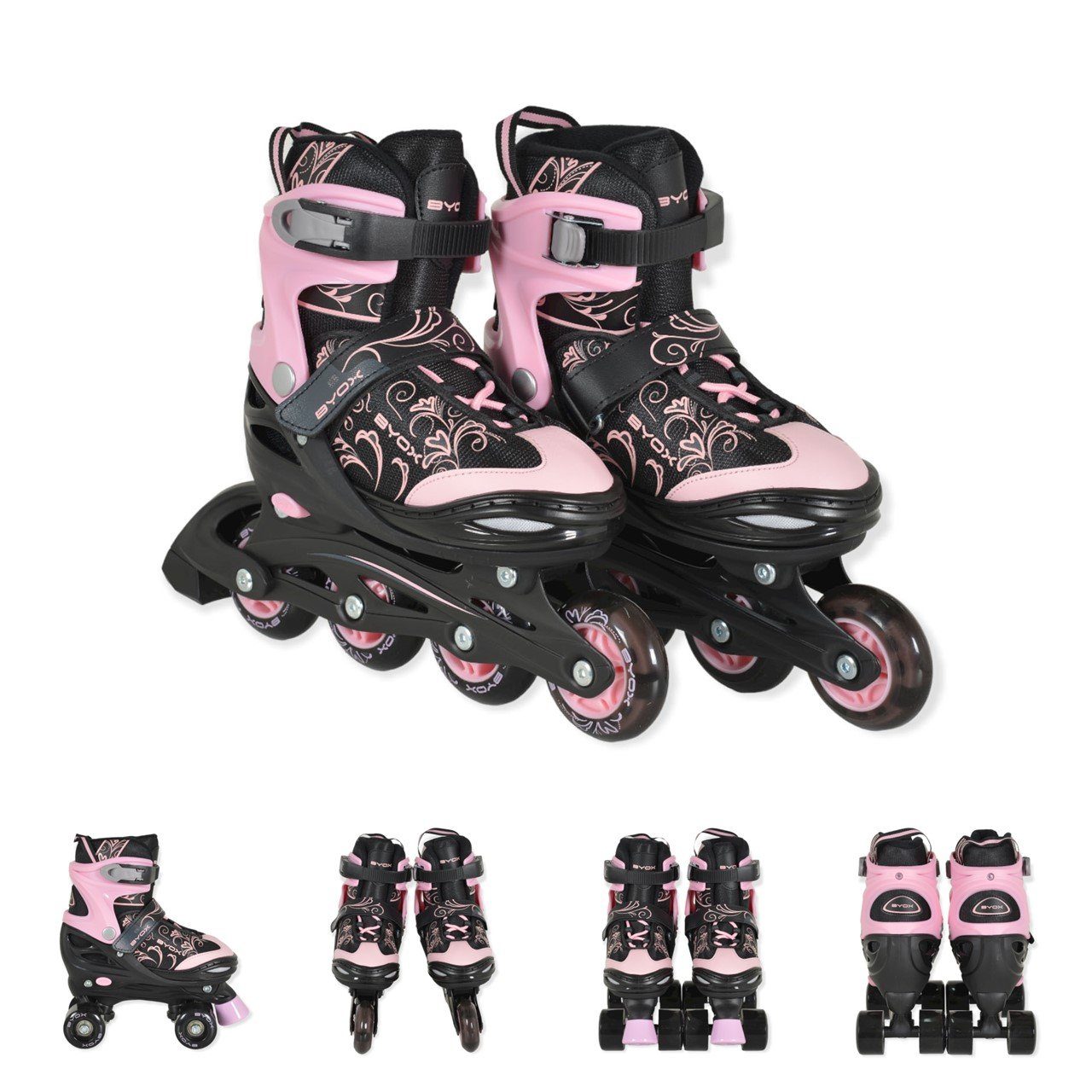 Byox Inlineskates Inliner 2 in 1