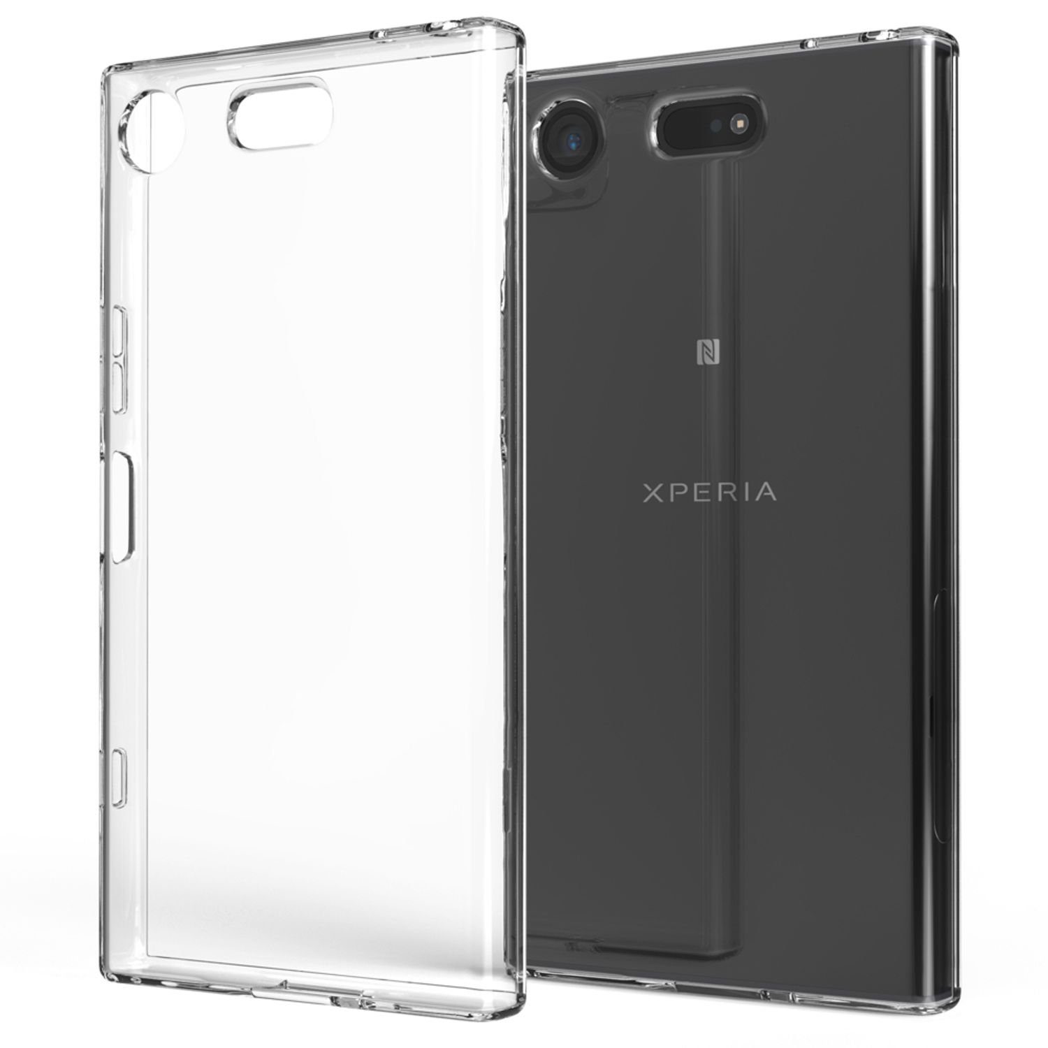 Nalia Smartphone-Hülle Sony Xperia XZ1, Klare