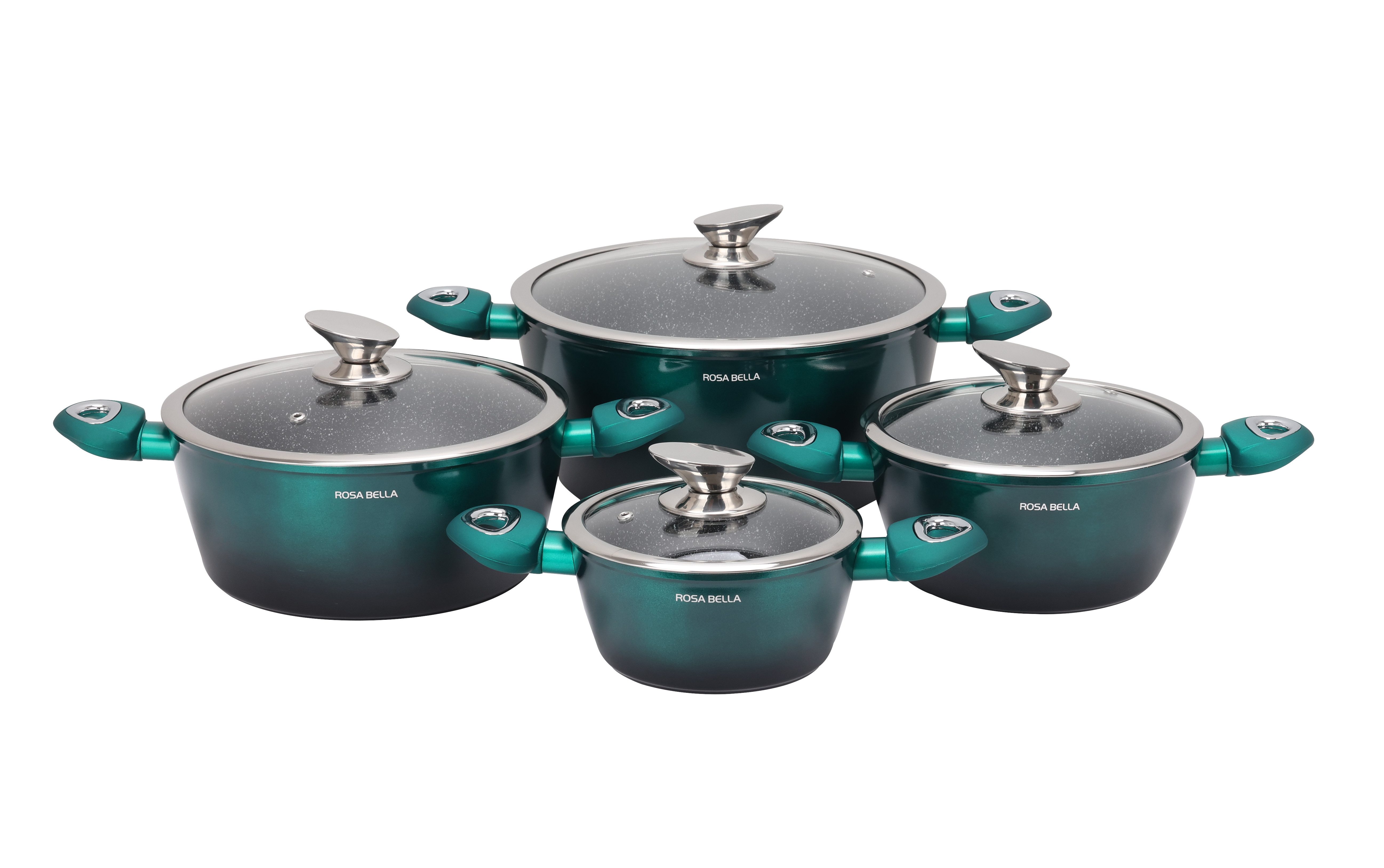 Edenberg Topf-Set Wunderschönes Topfset, Töpfe, Suppentopf,
