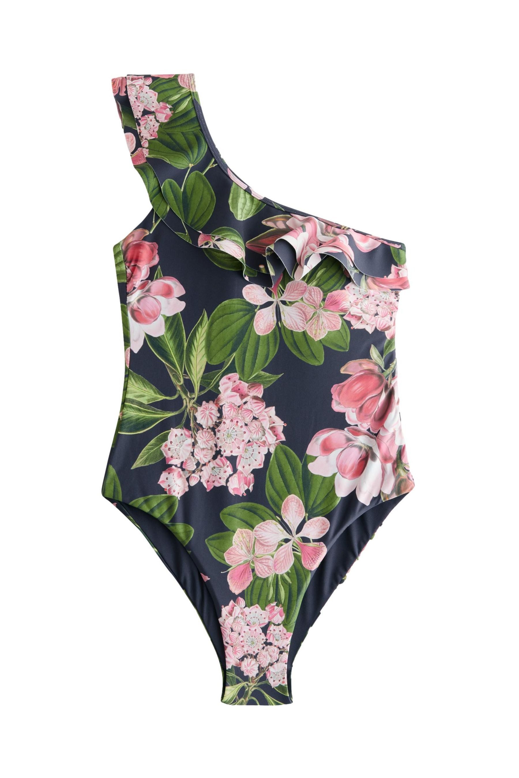 Next Badeanzug Kew Collection One-Shoulder-Bauchweg-Badeanzug (1-St)