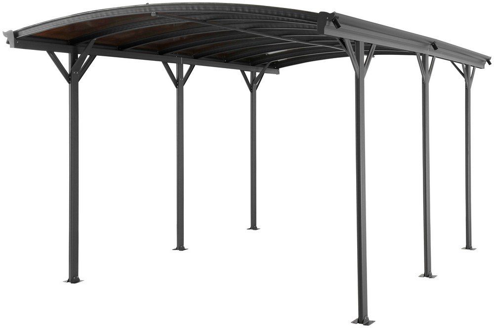 Better Home Einzelcarport Carport Anthrazit Überdachung
