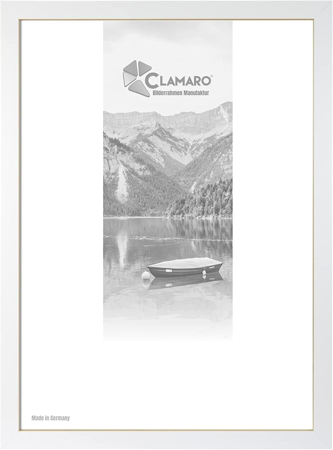 Clamaro Bilderrahmen Bilderrahmen Weiss matt CLAMARO