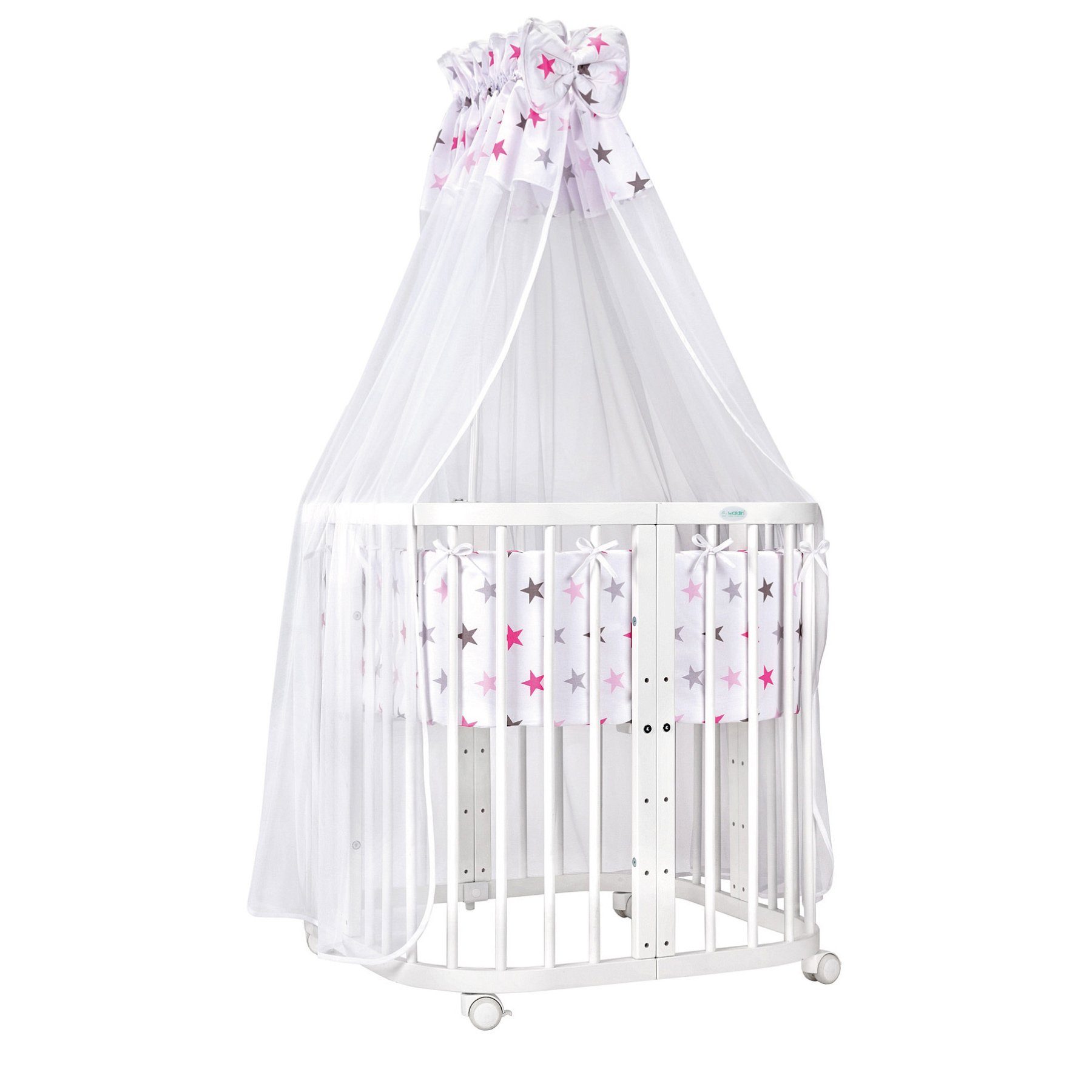 Waldin Babybett Mobiles Babybett aus Holz