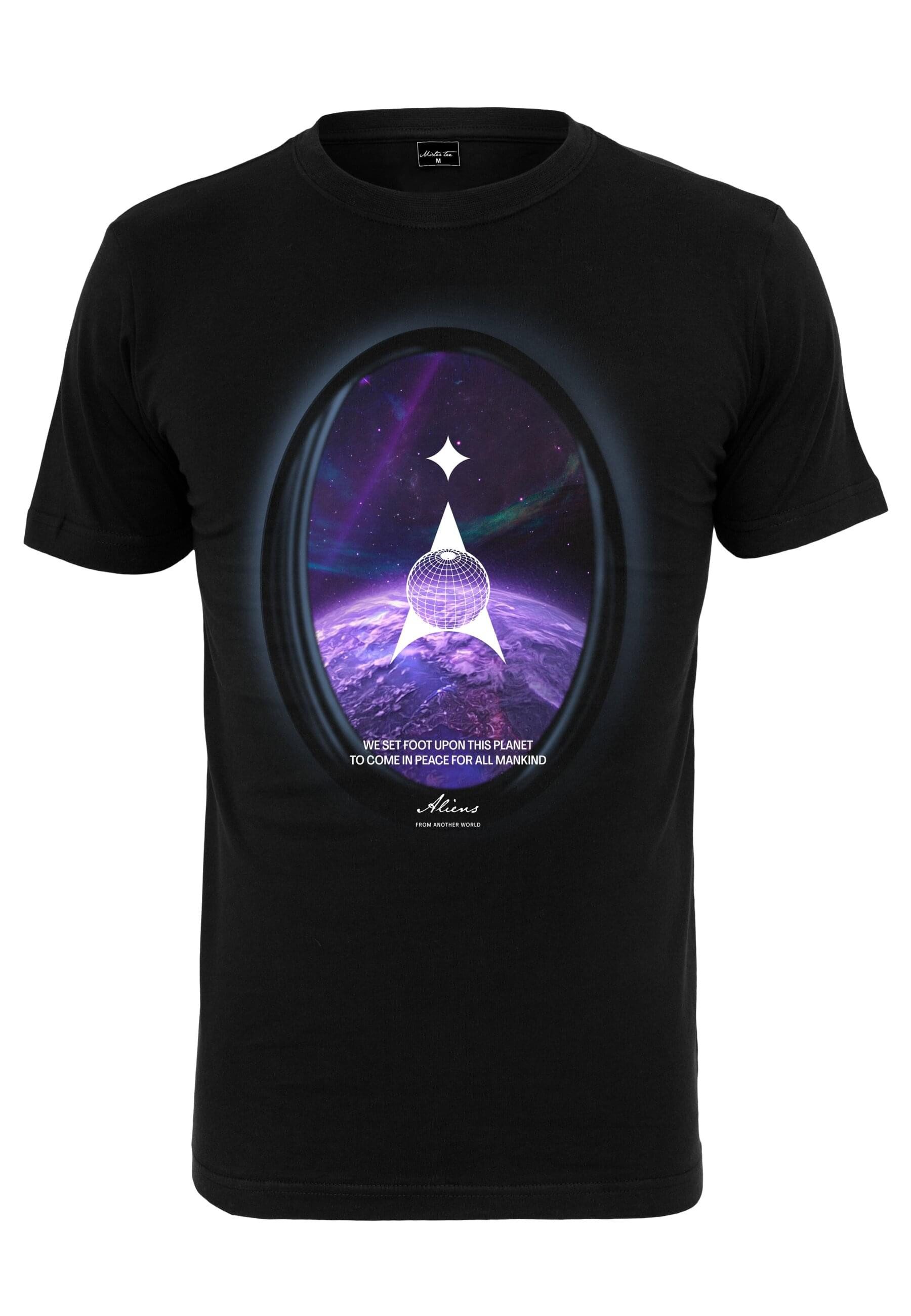 MisterTee T-Shirt MisterTee Herren Alien Planet