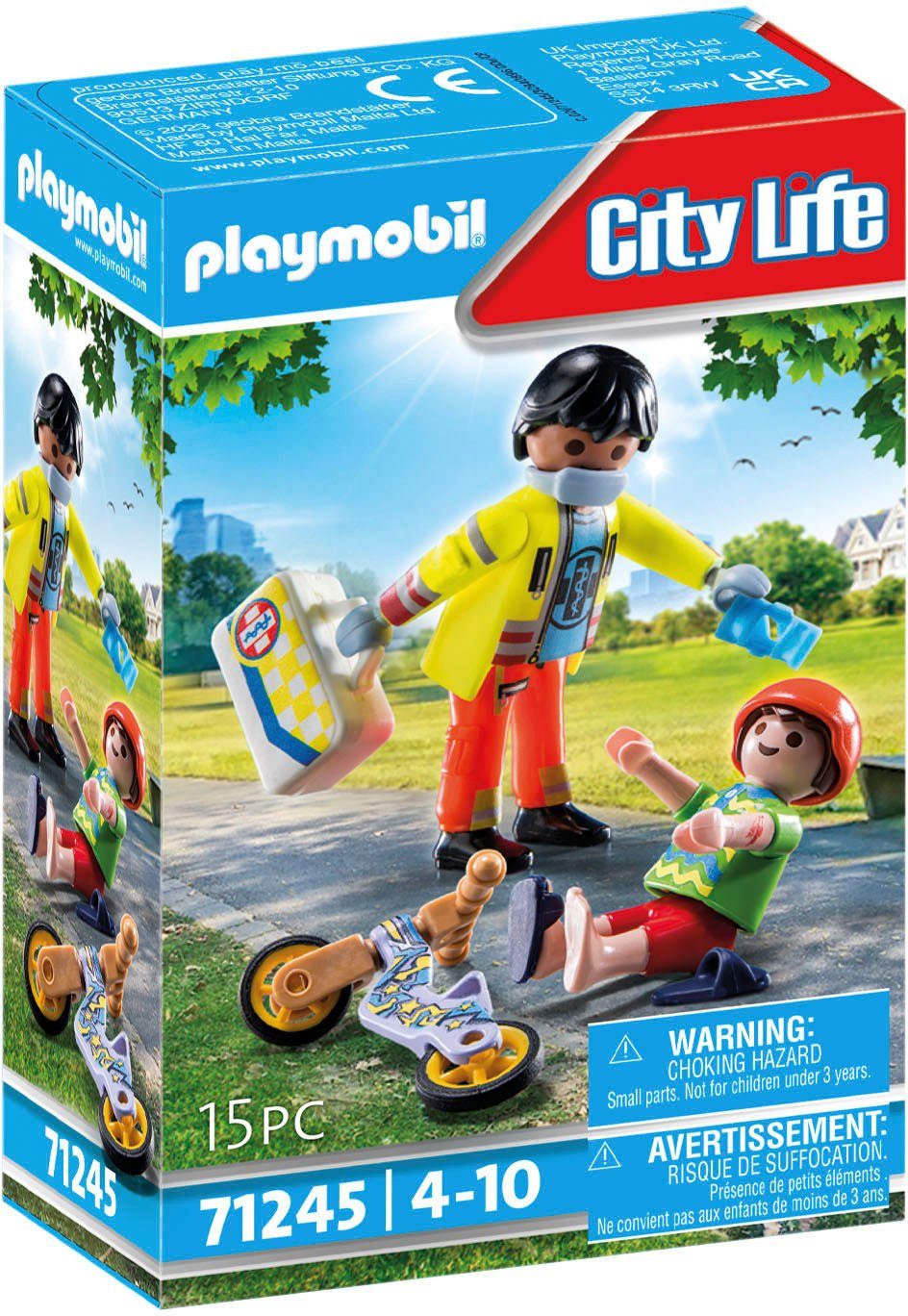 Playmobil® Sanitäter mit Patient (71245), My