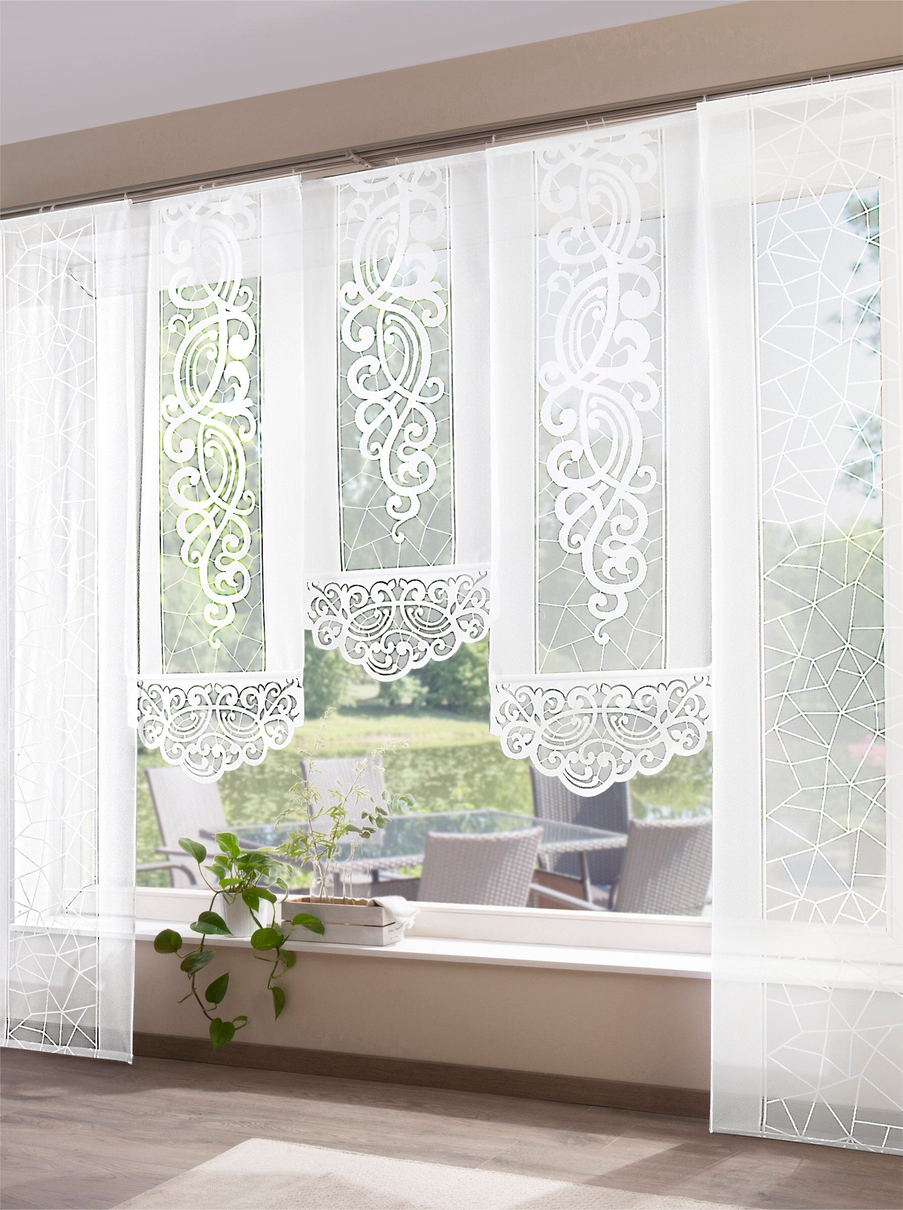 Witt Gardine Schiebevorhang, halbtransparent, Schiebevorhang