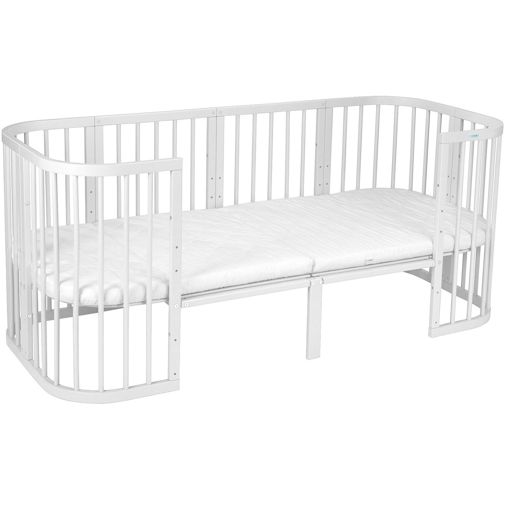 Waldin Babybett Erweiterung auf 174cm passend