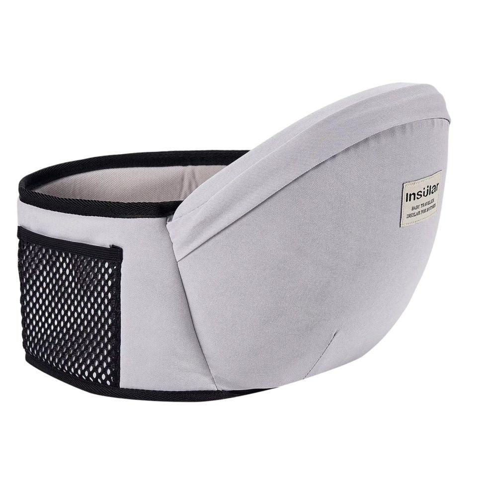 MEGAGOODS Babytrage Babytrage Hüftsitz ergonomisch verstellbar