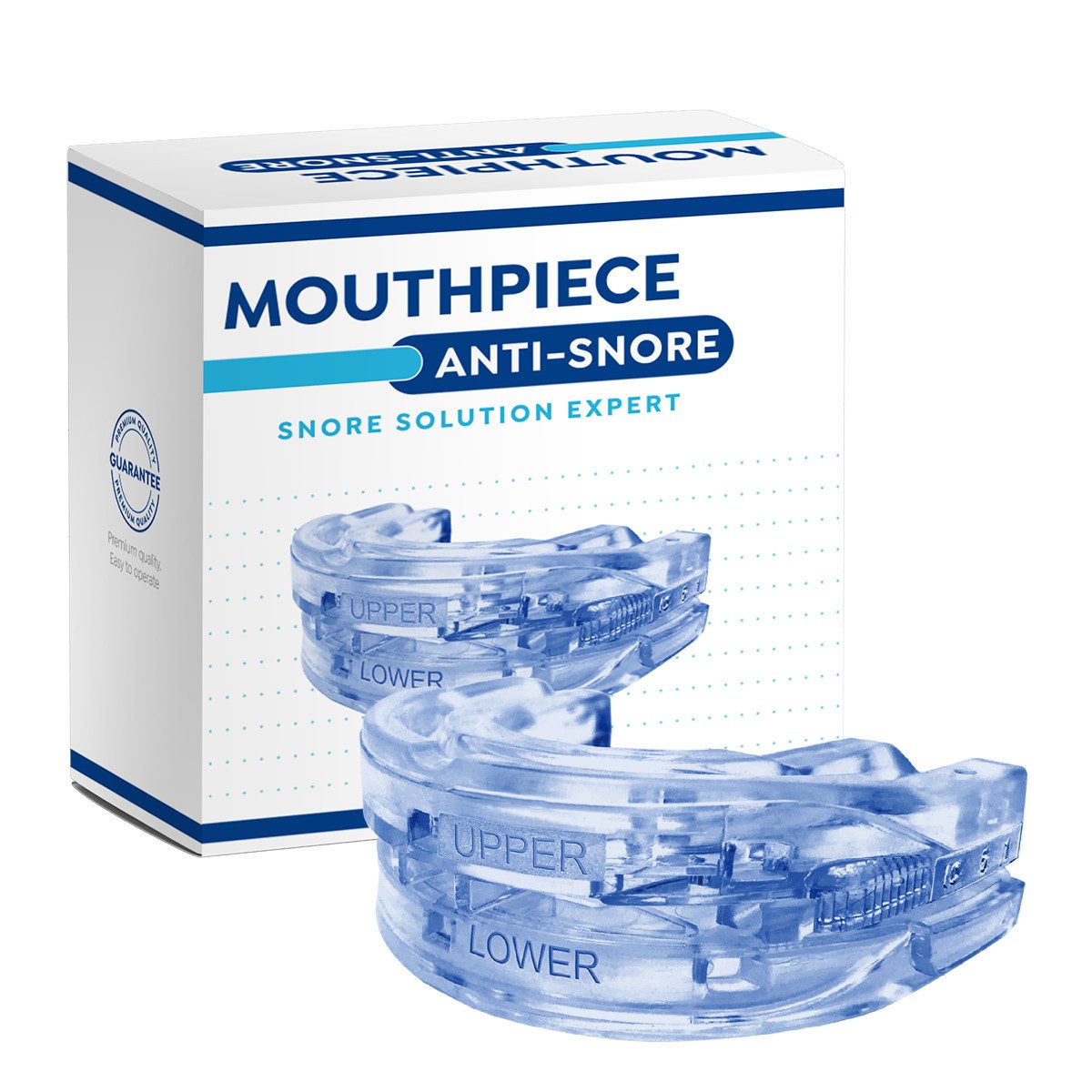 Coonoor Zahnschiene Schnarchschiene, Anti-Schnarch-Mundstück, Anti Schnarch