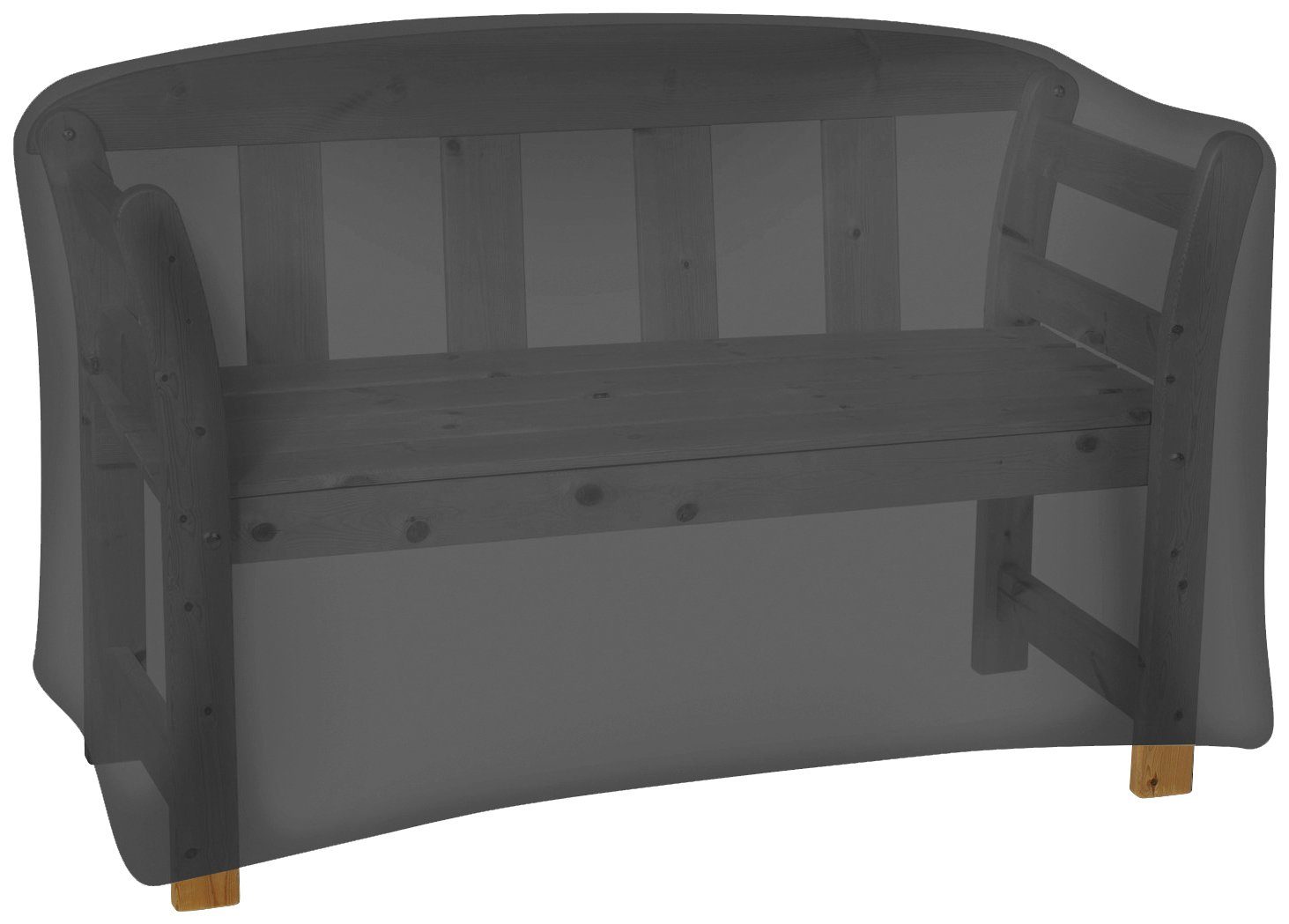 Tepro Abdeckhaube Universal, für 2-Sitzer Gartenbank