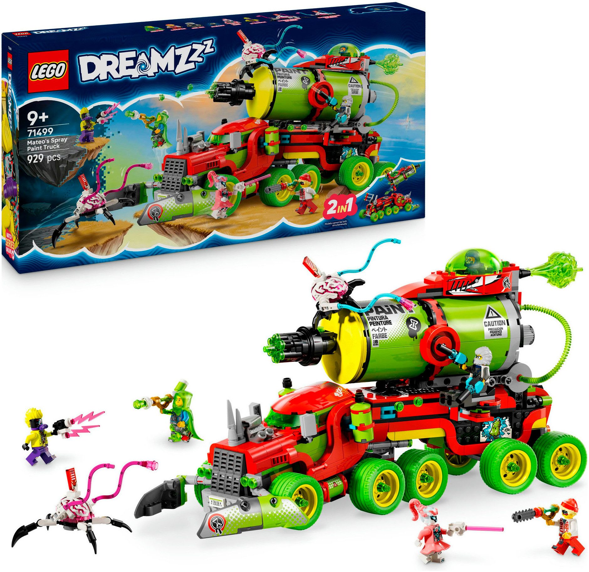 LEGO® Mateos Sprühdosen-Truck (71499), LEGO DREAMZzz